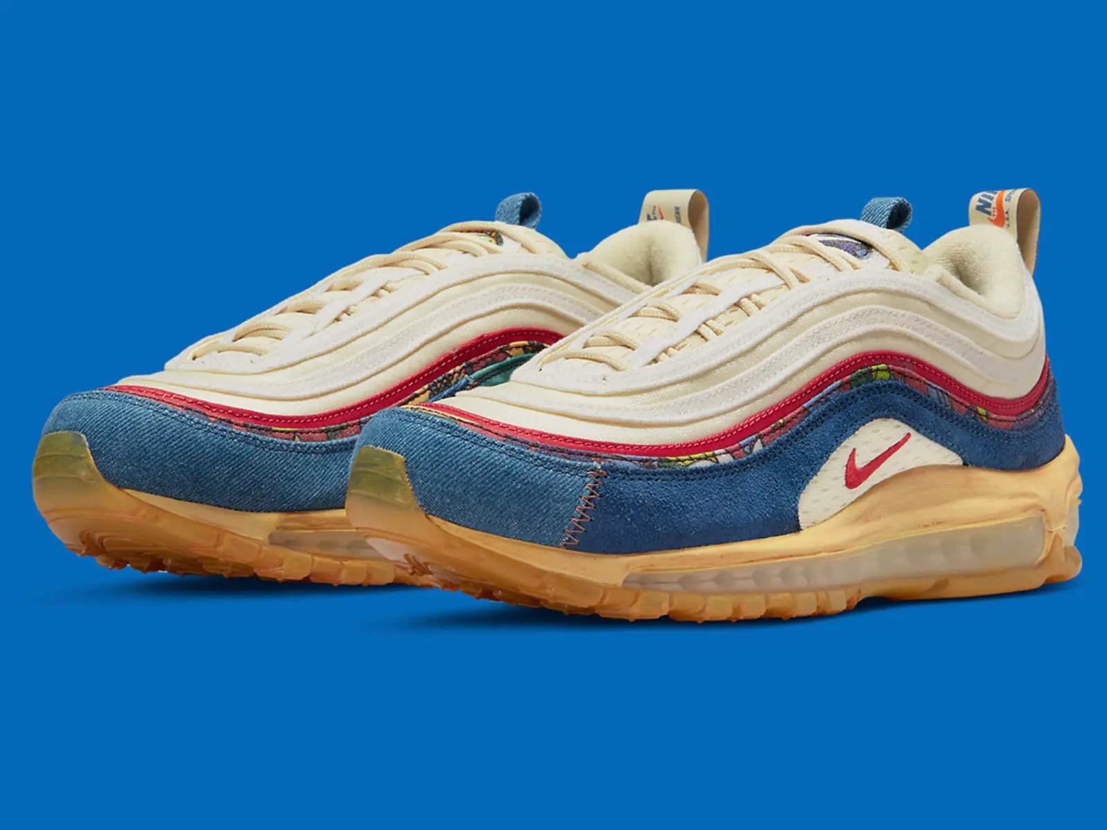 Nike Air Max 97 再推全新配色「Vintage」！異材質拼接搭配舊化細節點綴，復古韻味滿點！