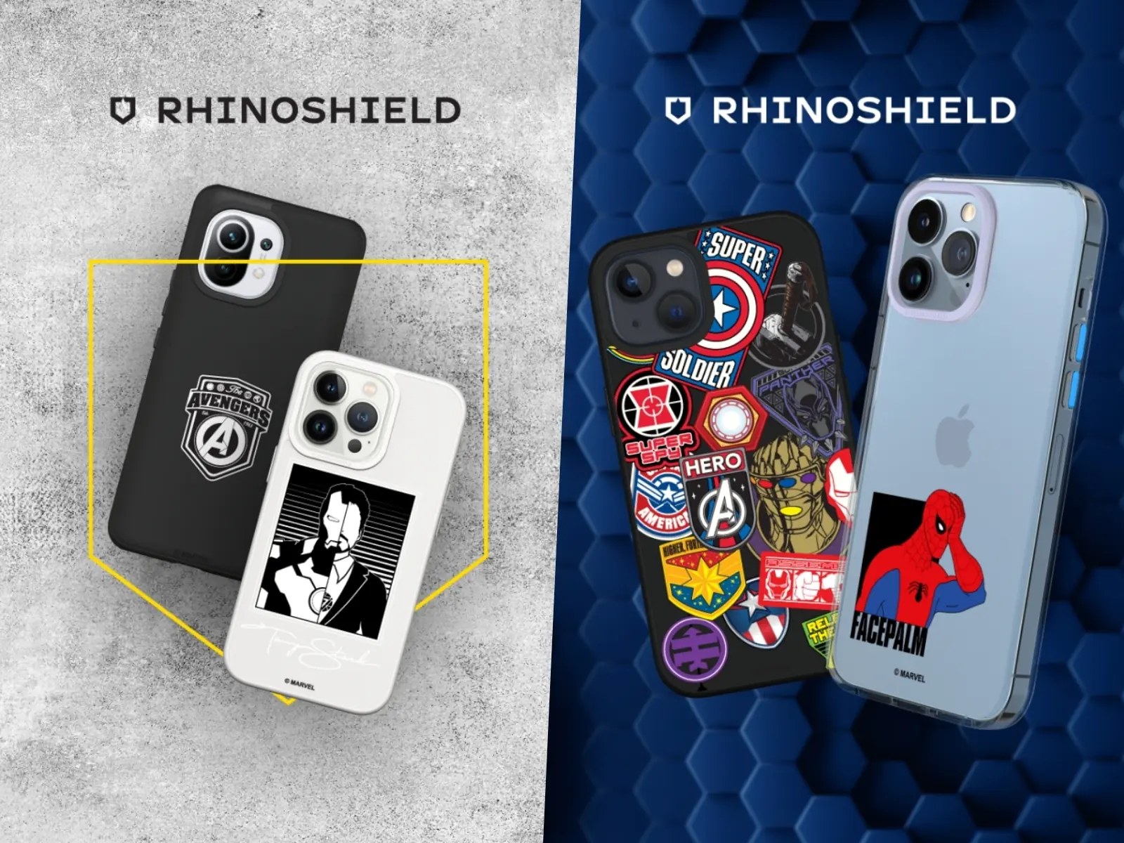 漫威英雄經典重現！RhinoShield犀牛盾 MARVEL系列 3C 配件！不只保護世界更要守護你的手機！
