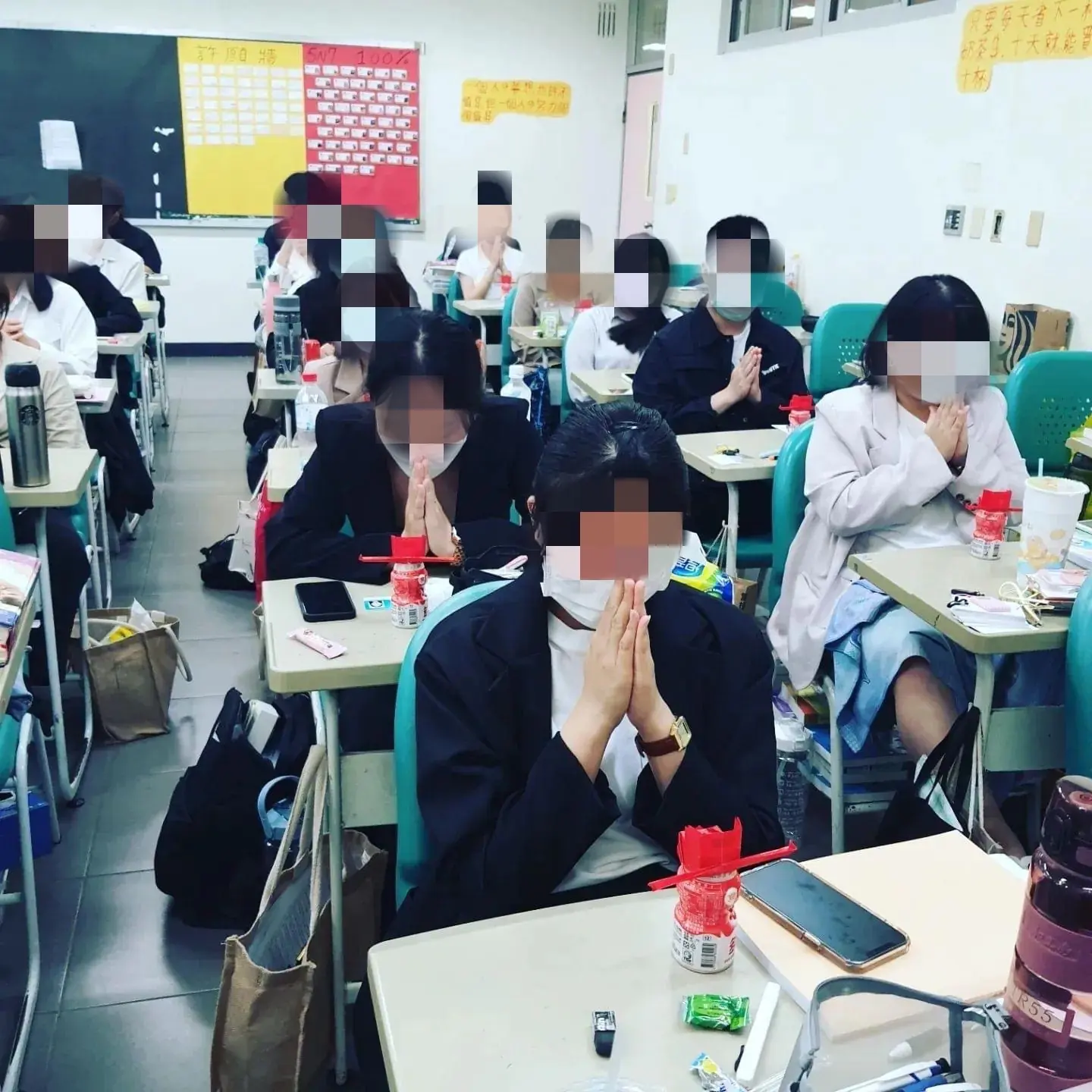 哪來的靈感？老師考前新招，暖心應援學生！
