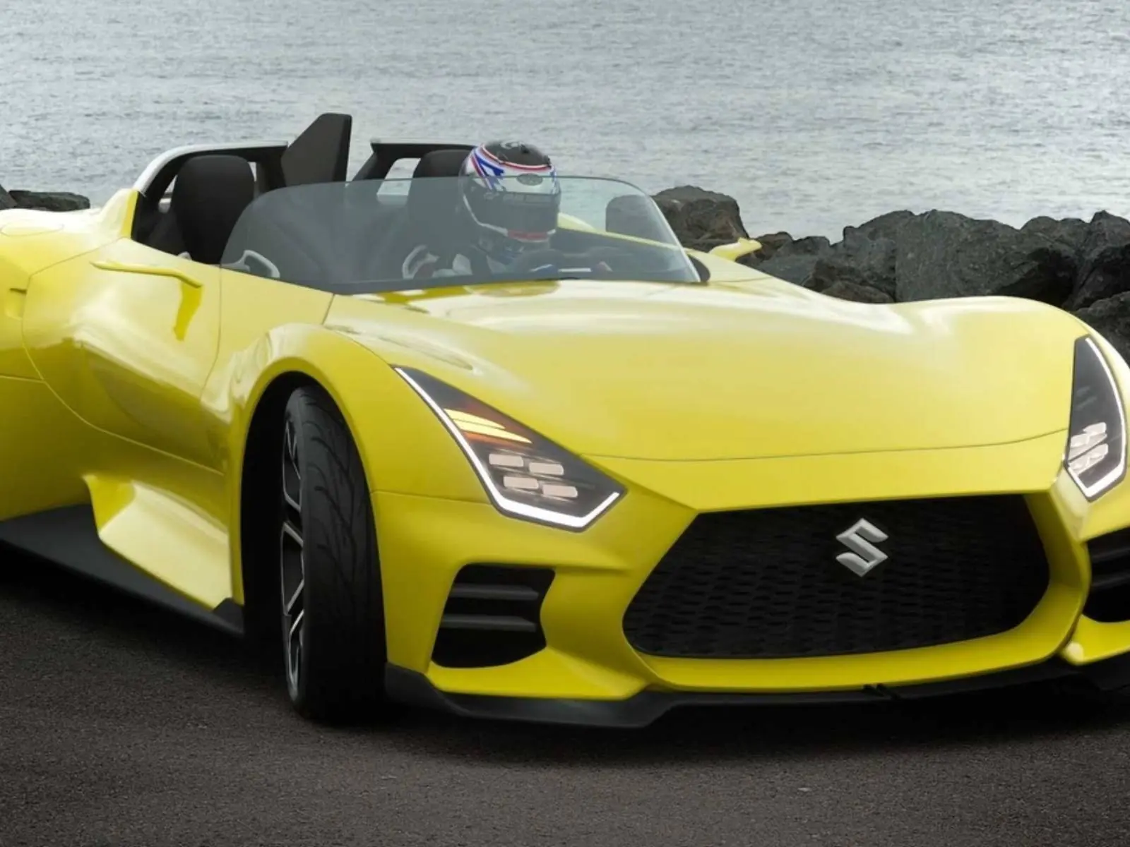 Suzuki 新推 Vision Gran Turismo 虛擬敞篷概念車，擁重機引擎＋3 顆電動馬達！