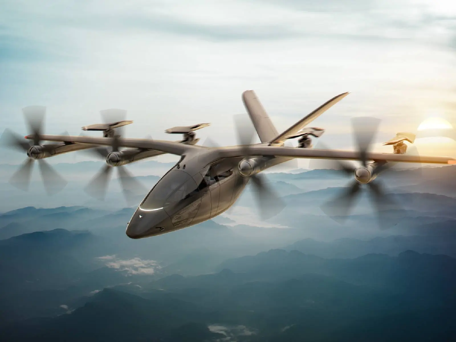 台灣水泥與英國新創合作「空中電動計程車」eVTOL VX4，台北到桃園機場僅 10 分鐘！