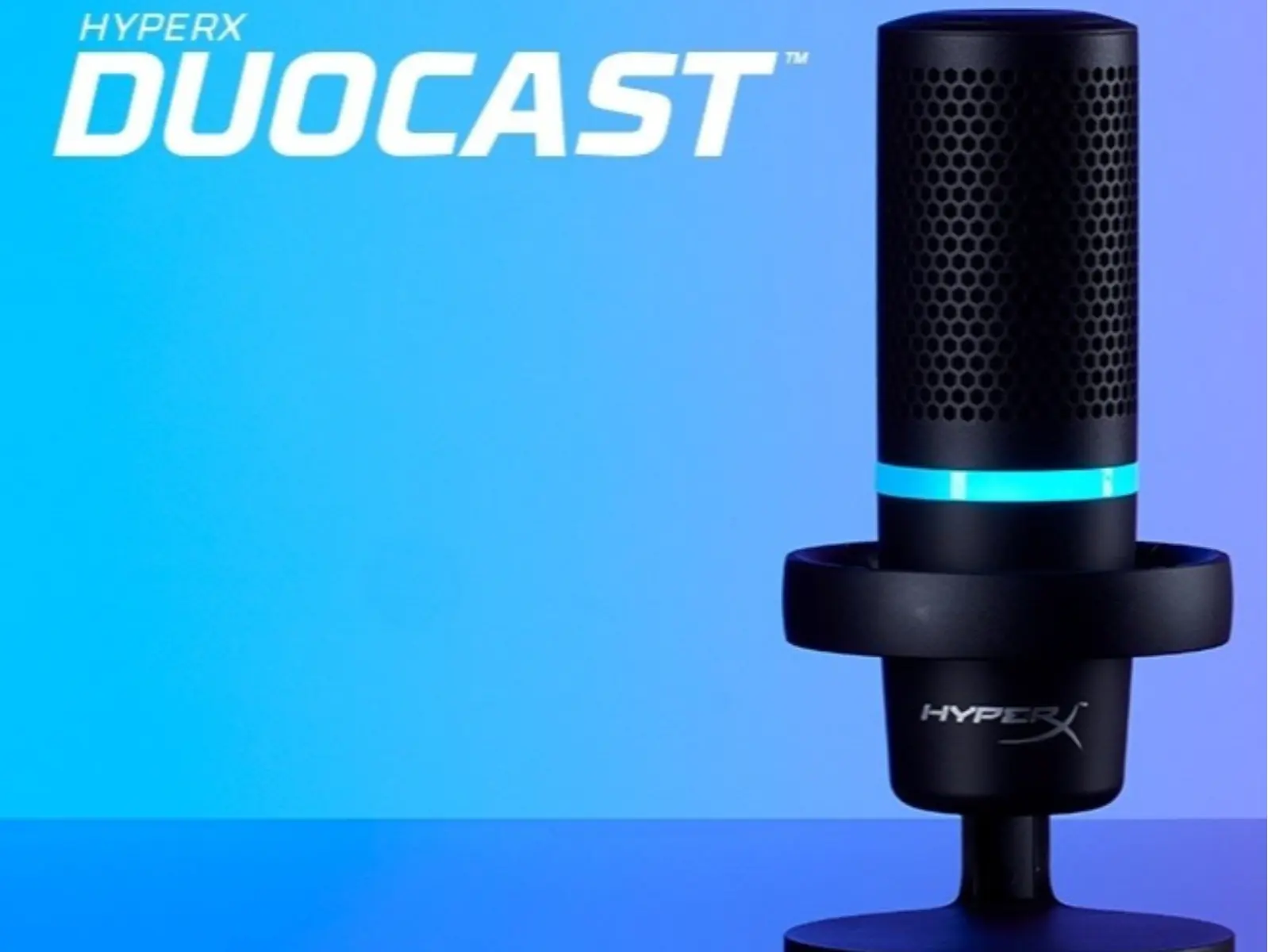 HyperX 麥克風家族全新成員DuoCast™ USB 麥克風在台上市