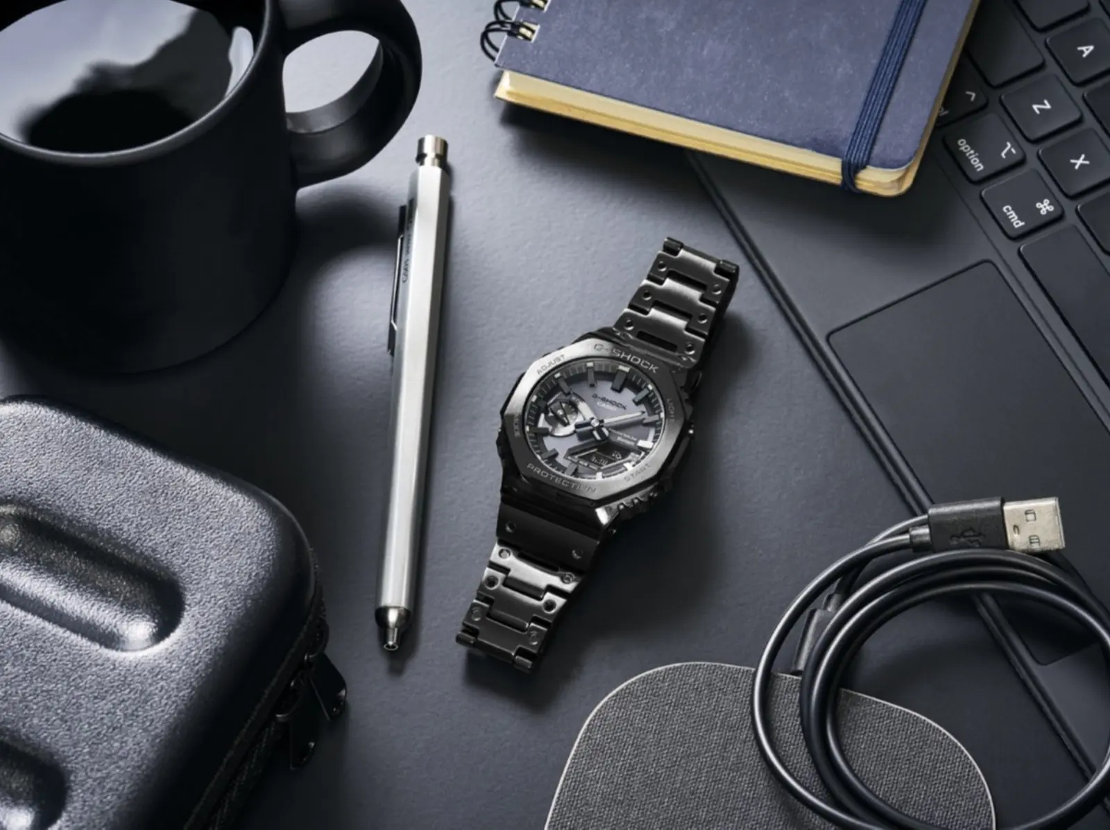 優雅兼具硬派！G-SHOCK全金屬家族生力軍，GM-B2100磅礡問世，引領極簡與流線風潮