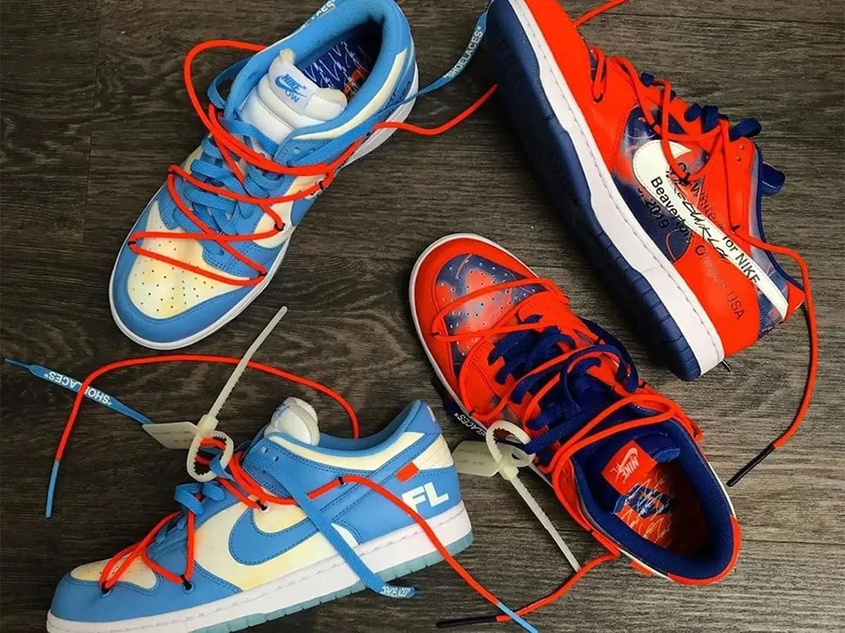 Off-White x Futura x Nike Dunk Low 三方聯名球鞋 2022 年正式開賣，Virgil Abloh 也曾著用過！