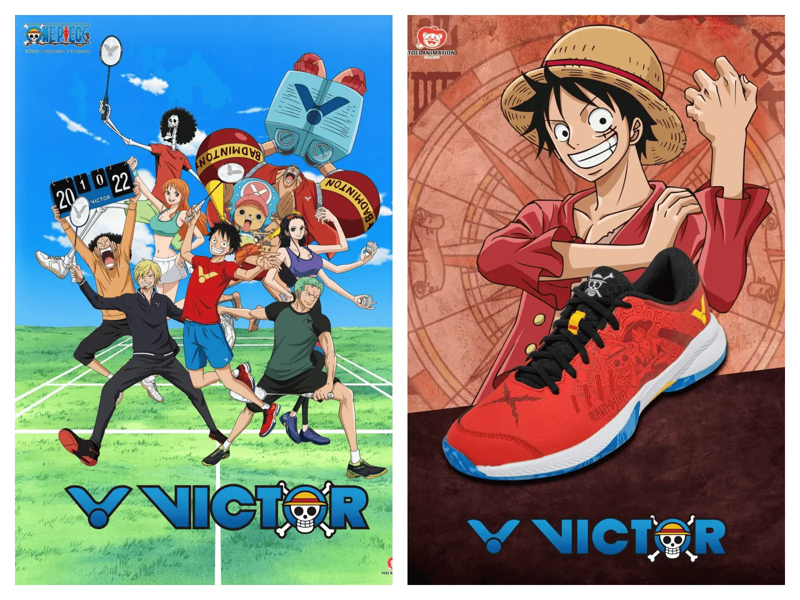 拿起球拍 走向偉大的羽球航道！VICTOR｜航海王羽球系列商品熱血上市 一同化身航海王！