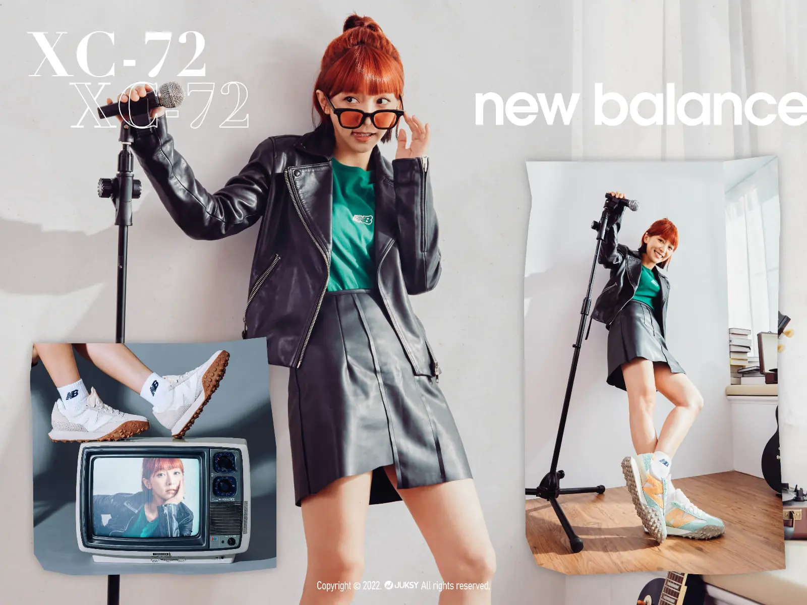 甜美的外表之下卻暗藏著搖滾靈魂！New Balance 帶你解密百變「溫妮 WINNI」，跟著 XC-72 一起展開你的 N 種自己！