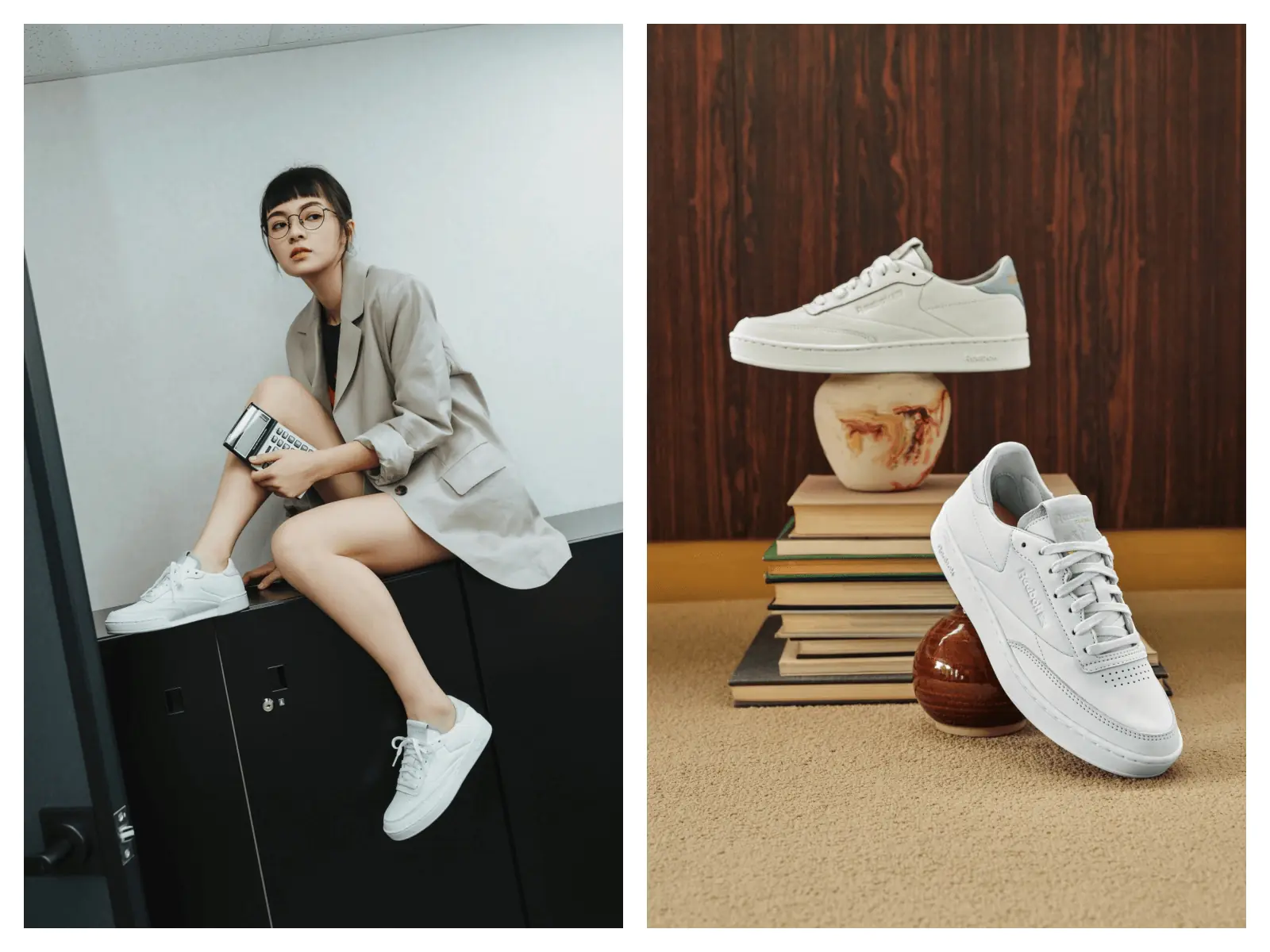 Reebok Club C 一雙各個世代、男生女生都能穿的小白鞋