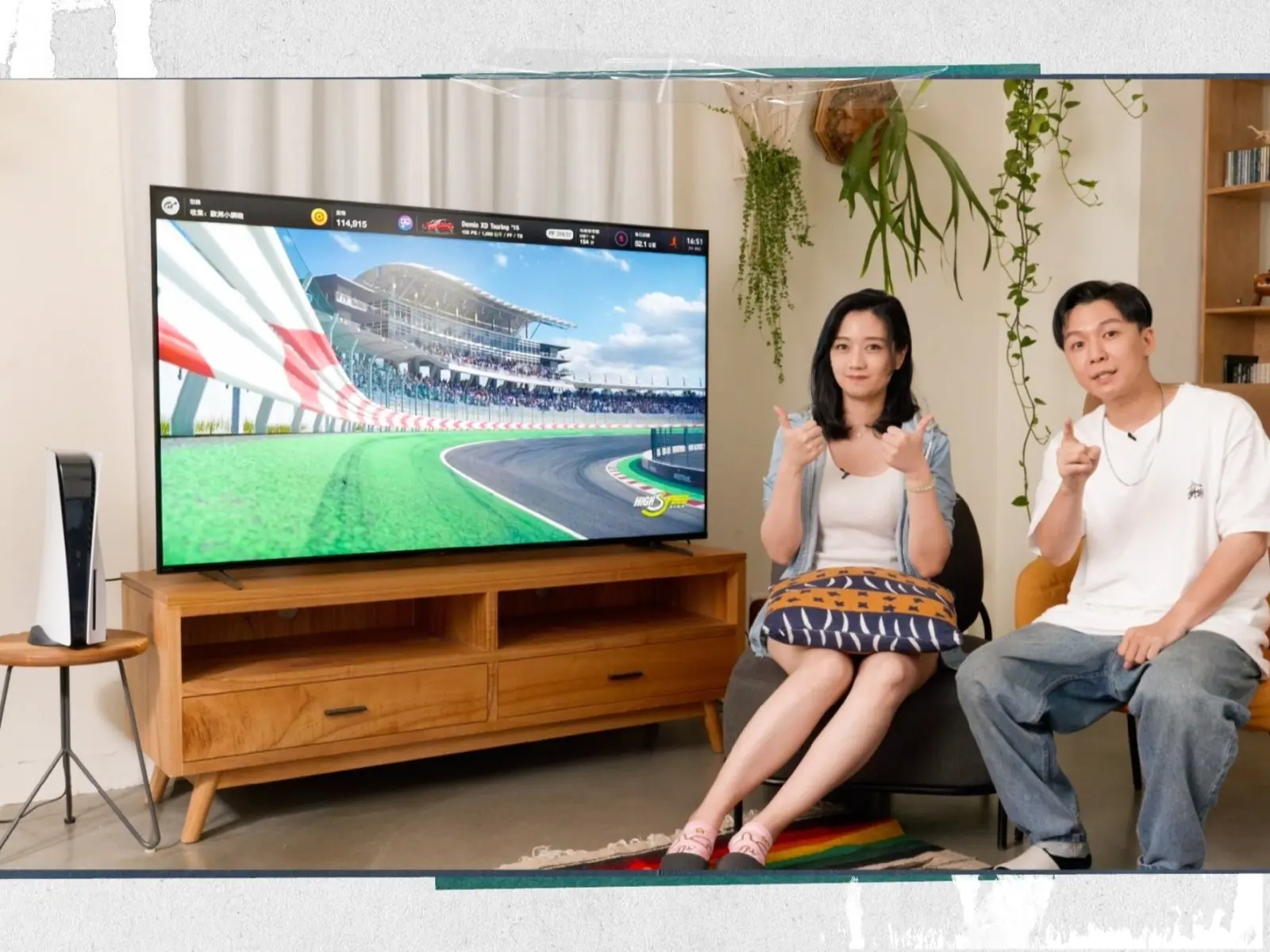 PS5 最佳標配！電玩正妹森野葉子開箱 Sony BRAVIA XR X90K，「這三大看點」讓愛打電動、看電影的你絕不能錯過！