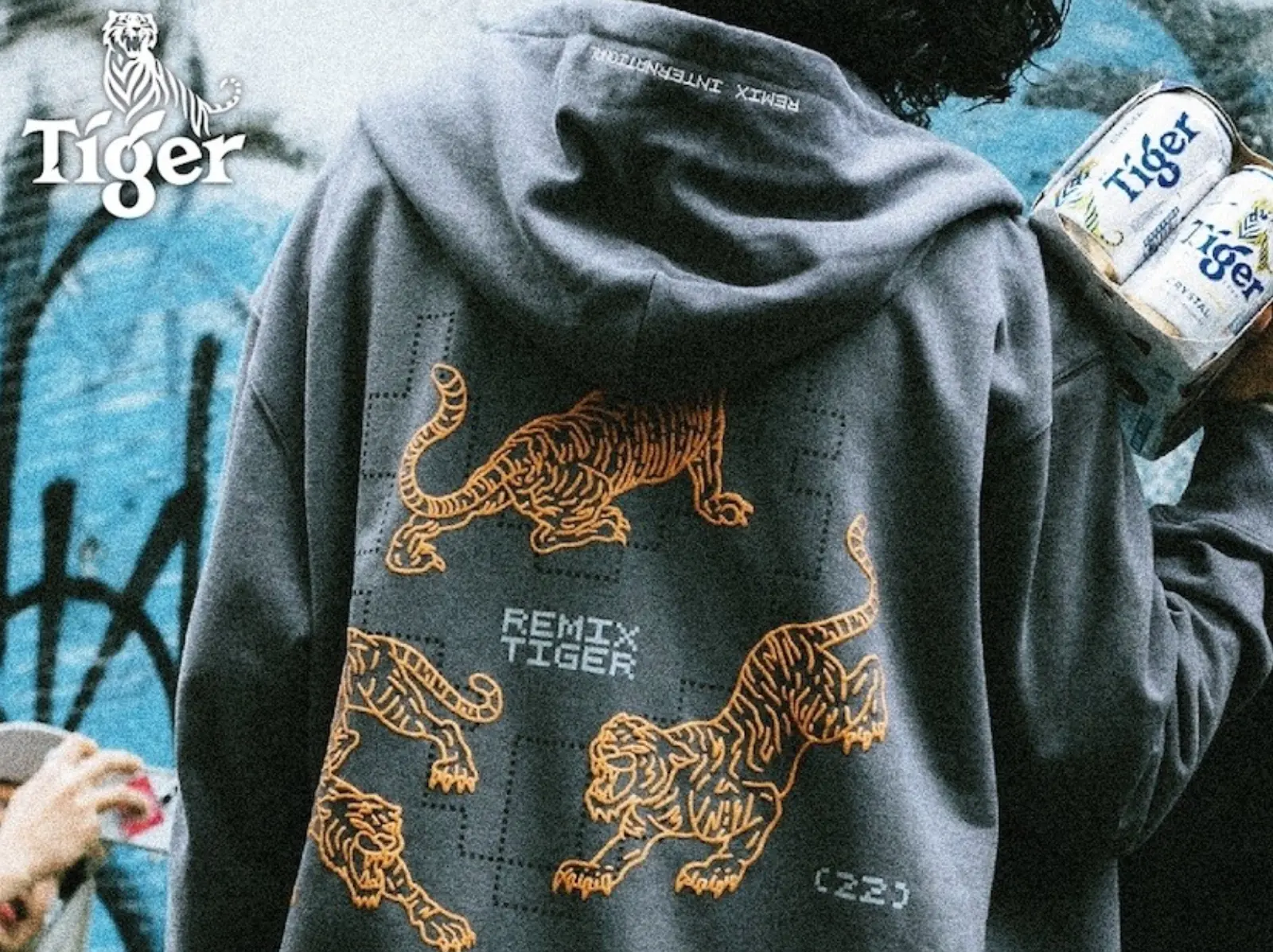 虎牌啤酒 TIGER 攜手台灣街頭元老 REMIX 推出潮流爆款，復古 8 BIT 風格太欠收！