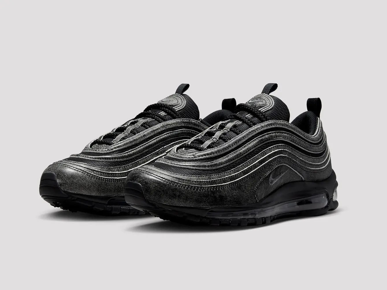 COMME des GARÇONS HOMME PLUS x Nike Air Max 97 聯名黑子彈釋出，細節美圖全鑑賞！