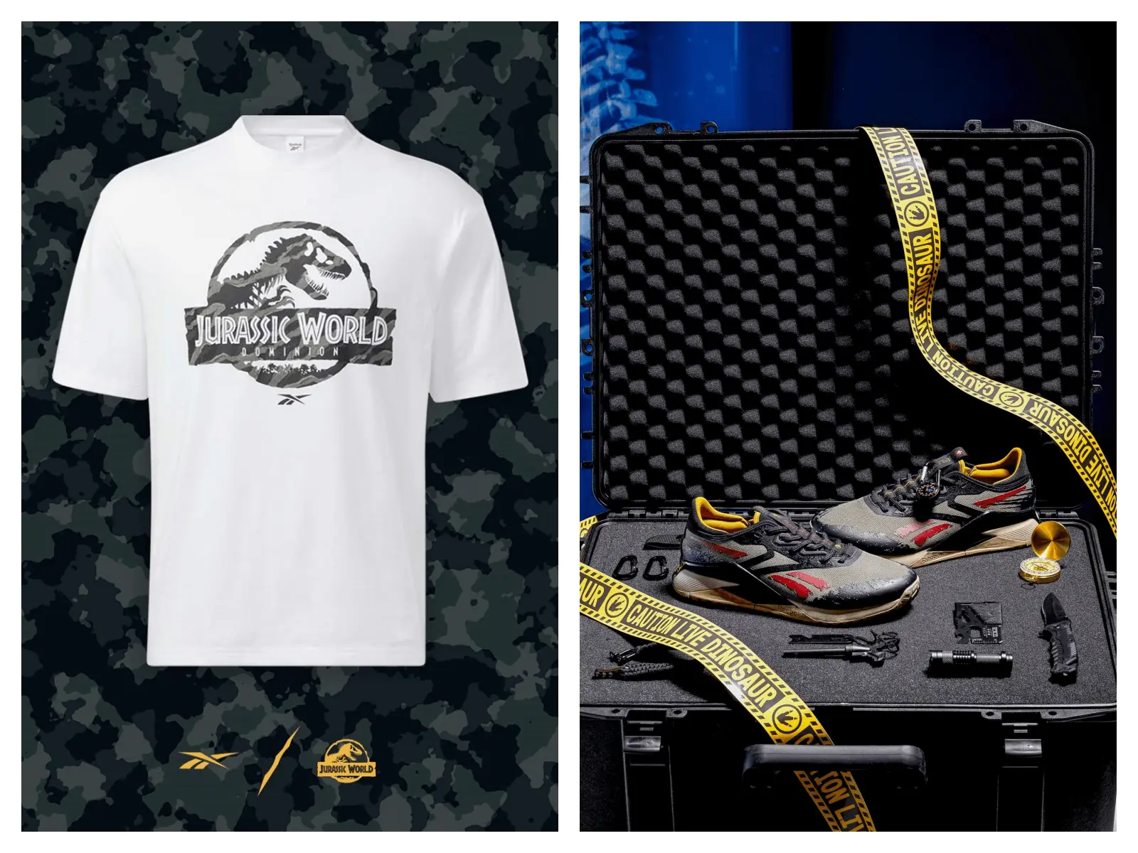 REEBOK X Jurassic World Dominion聯名系列