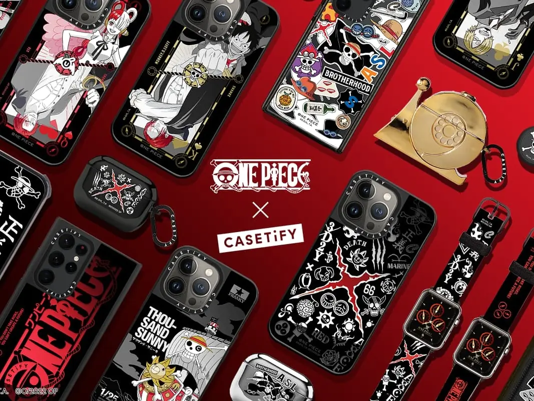 《ONE PIECE 航海王》x CASETiFY 最新聯名登陸台灣，iPhone 手機殼、AirPods 保護殼全都有！