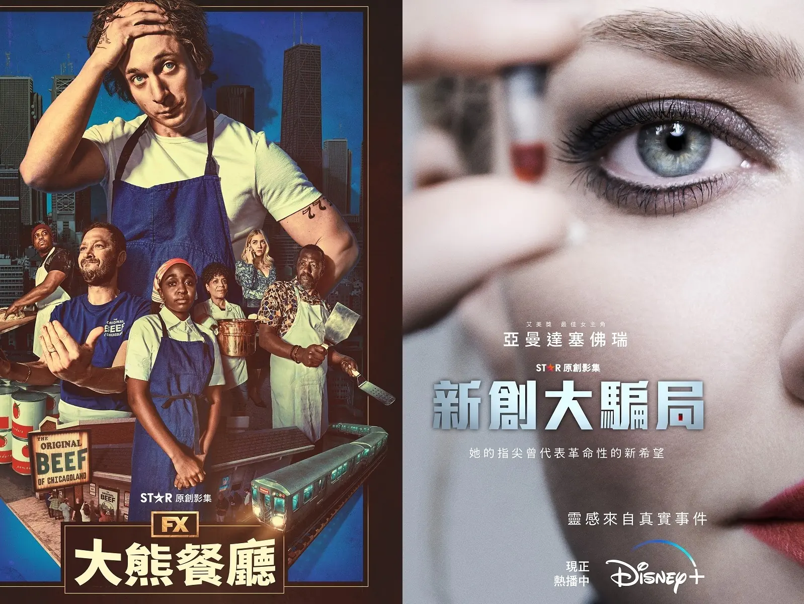 Disney+《大熊餐廳》0負評黑馬美劇！亞曼達塞佛瑞《新創大騙局》、賽琳娜《破案三人行》、米高基頓《毒役》艾美獎得獎影集叫好叫座！