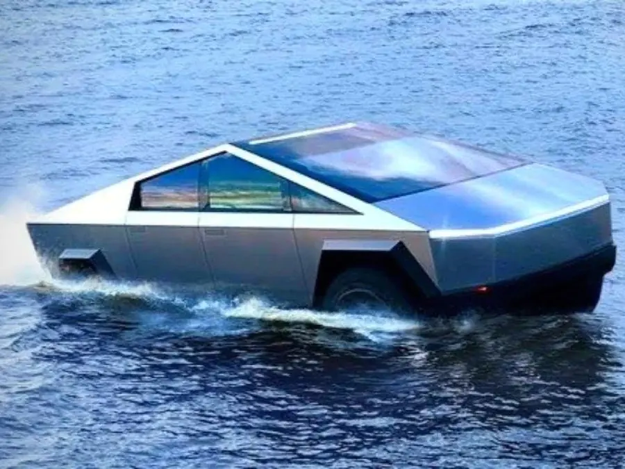 伊隆馬斯克 Elon Musk 大力誇讚特斯拉 Tesla Cybertruck：「它能視作船，還能渡河！」