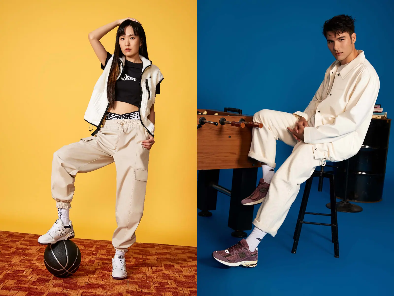 年末鞋圈黑馬必需擁有！New Balance「千禧鞋王 2002R、80s 傳奇球鞋 550」，看戲劇男神鳳小岳、音樂才女孫盛希以及潮流 KOL 們如何詮釋復古再進化！