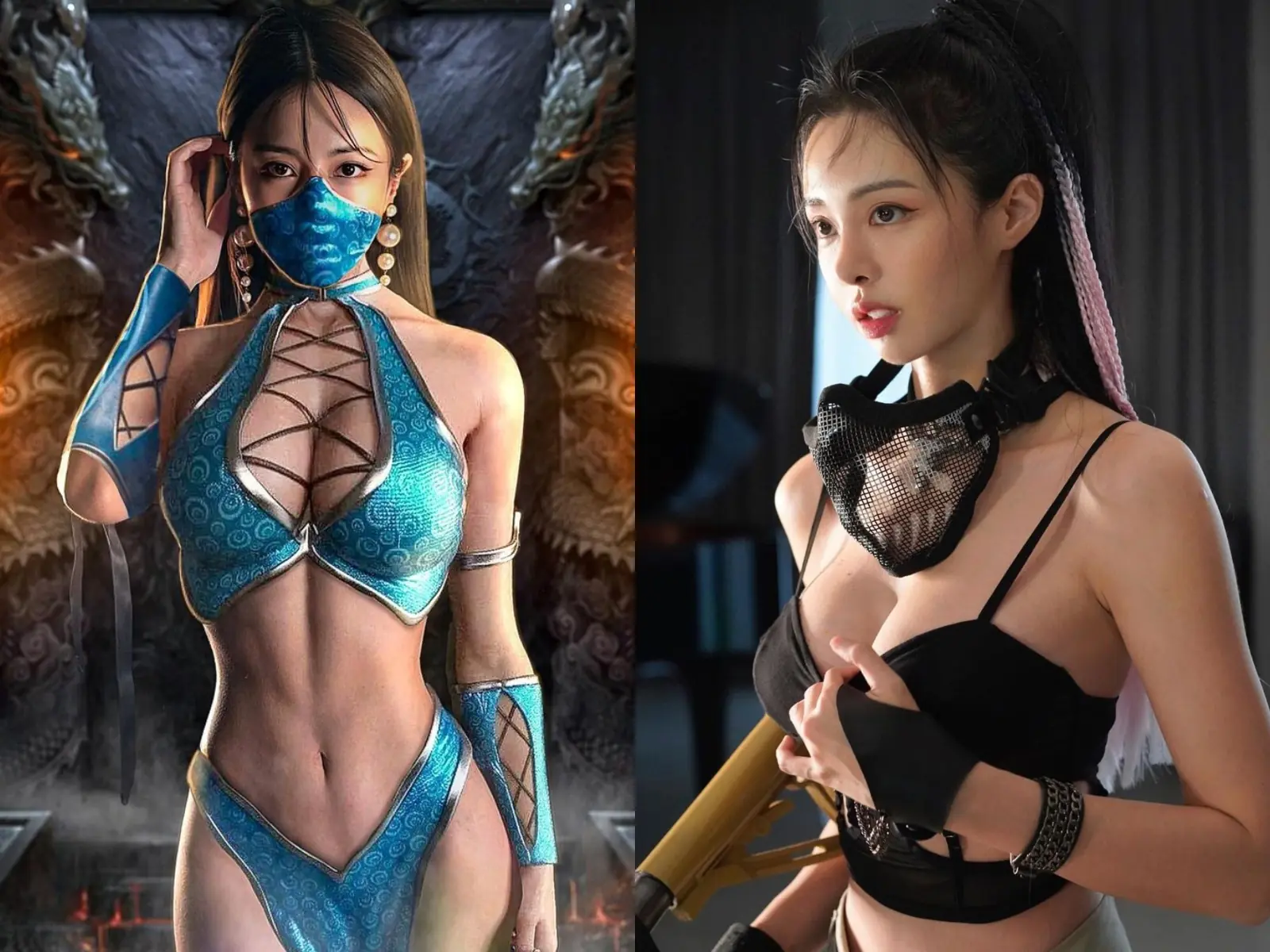 「鋼琴女神」李元玲萬聖節爆乳勁裝撩得你心癢癢！加碼盤點 3 款火辣派對服，你各位還不給糖？
