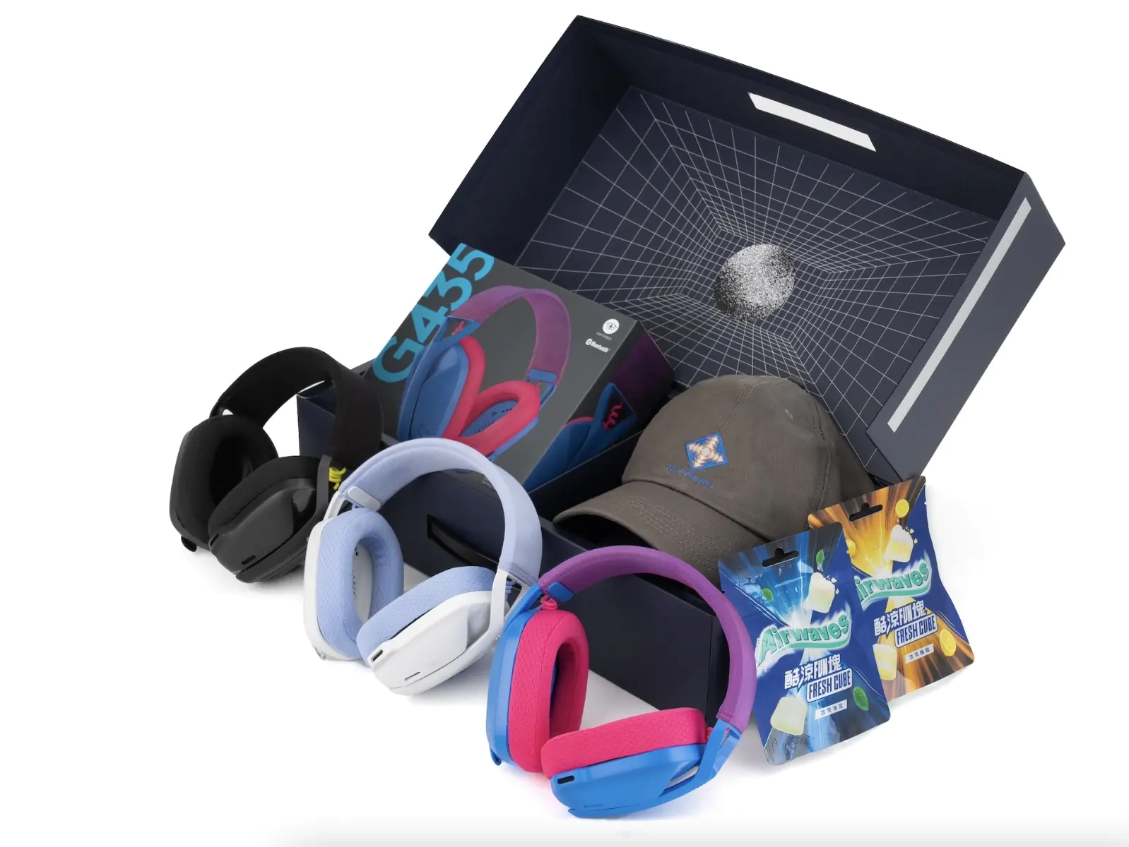 最「FUN」的跨界合作！入手 Airwaves 酷涼FUN塊，就有機會把限量《Airwaves x Logitech G 紀念電競禮盒》帶回家