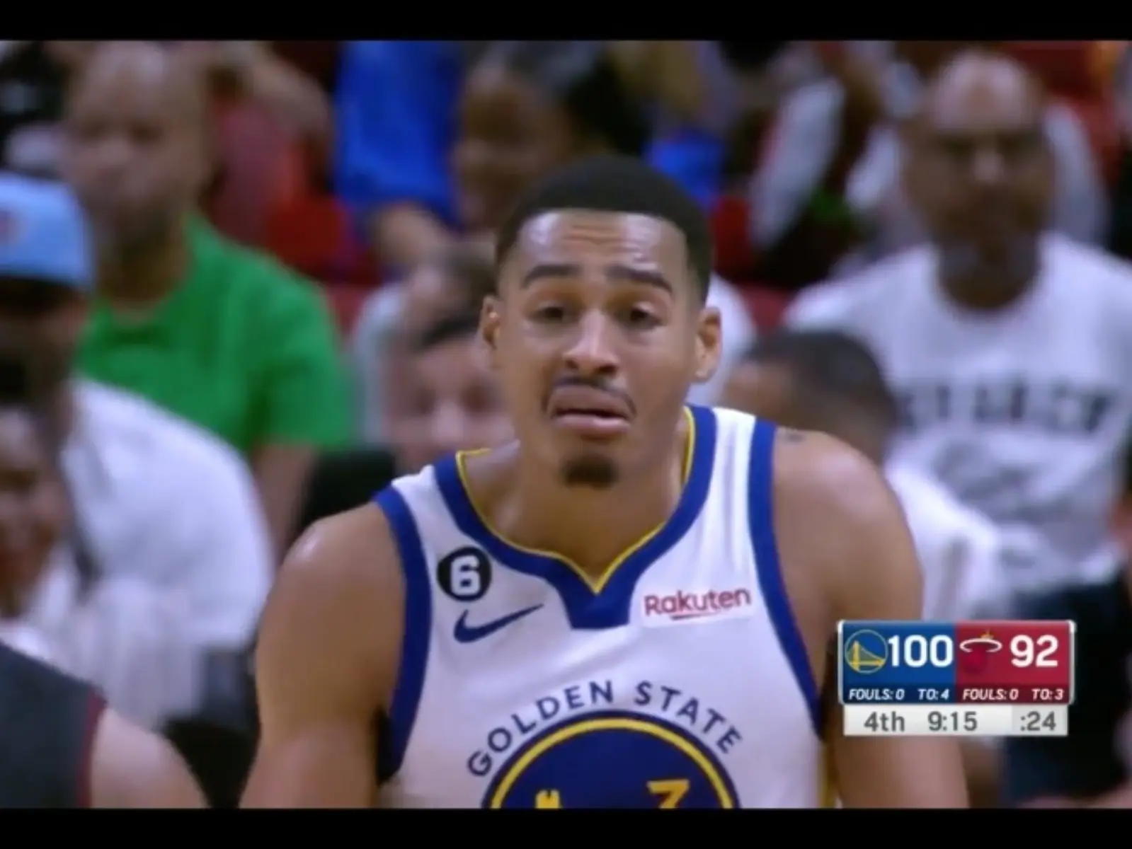 NBA／金州勇士 Poole 單場被抓 3 次「翻球違例」失誤，露出「不屑」表情引發網友熱議