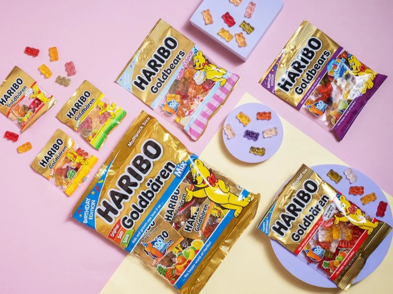 HARIBO 小熊軟糖 100 週年推出「生日蛋糕」口味，7-11 率先開賣！