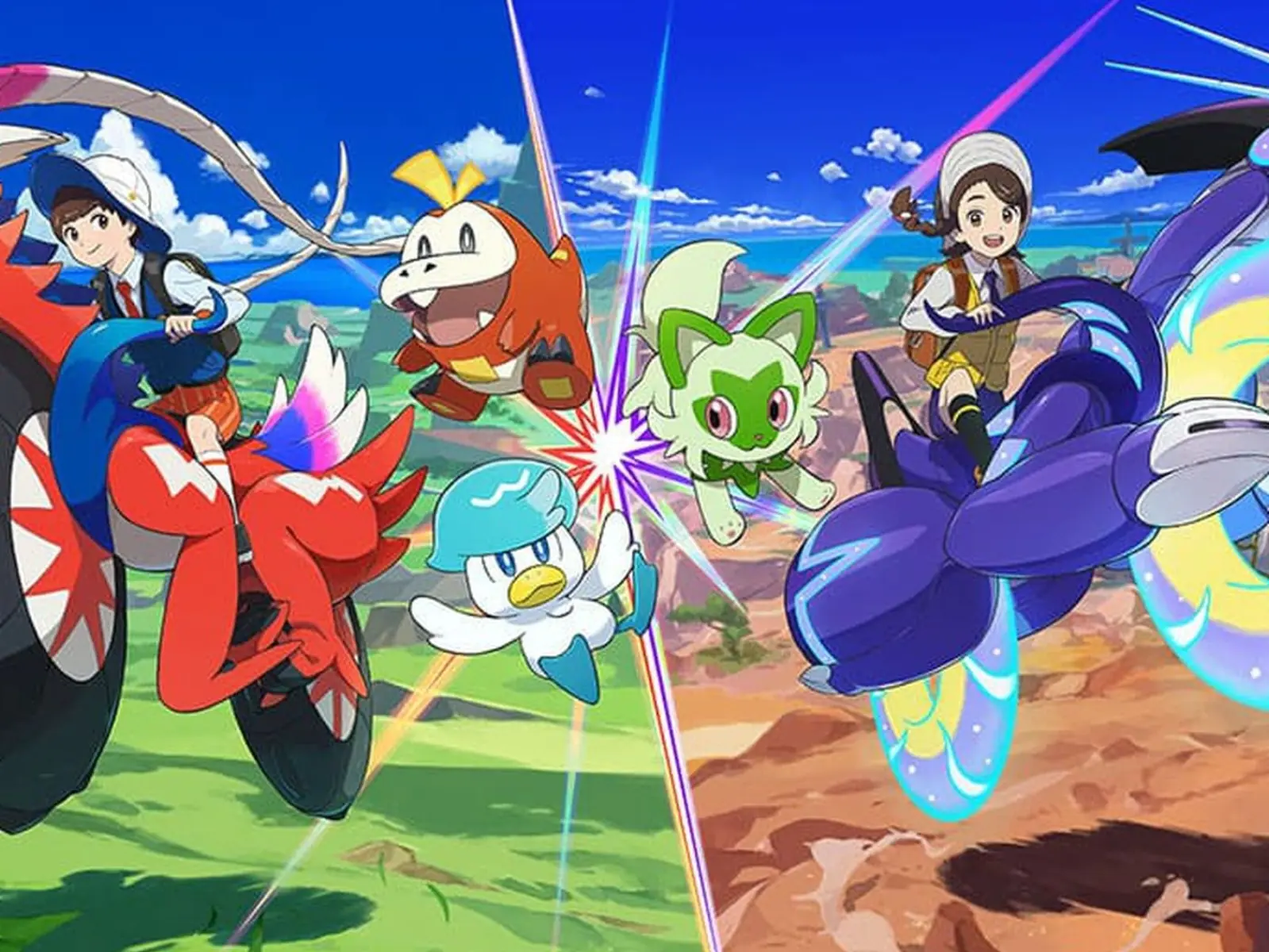 《寶可夢 Pokémon 朱/紫》御三家進化形態搶先曝光，火系樣貌相差最大引發玩家熱議！