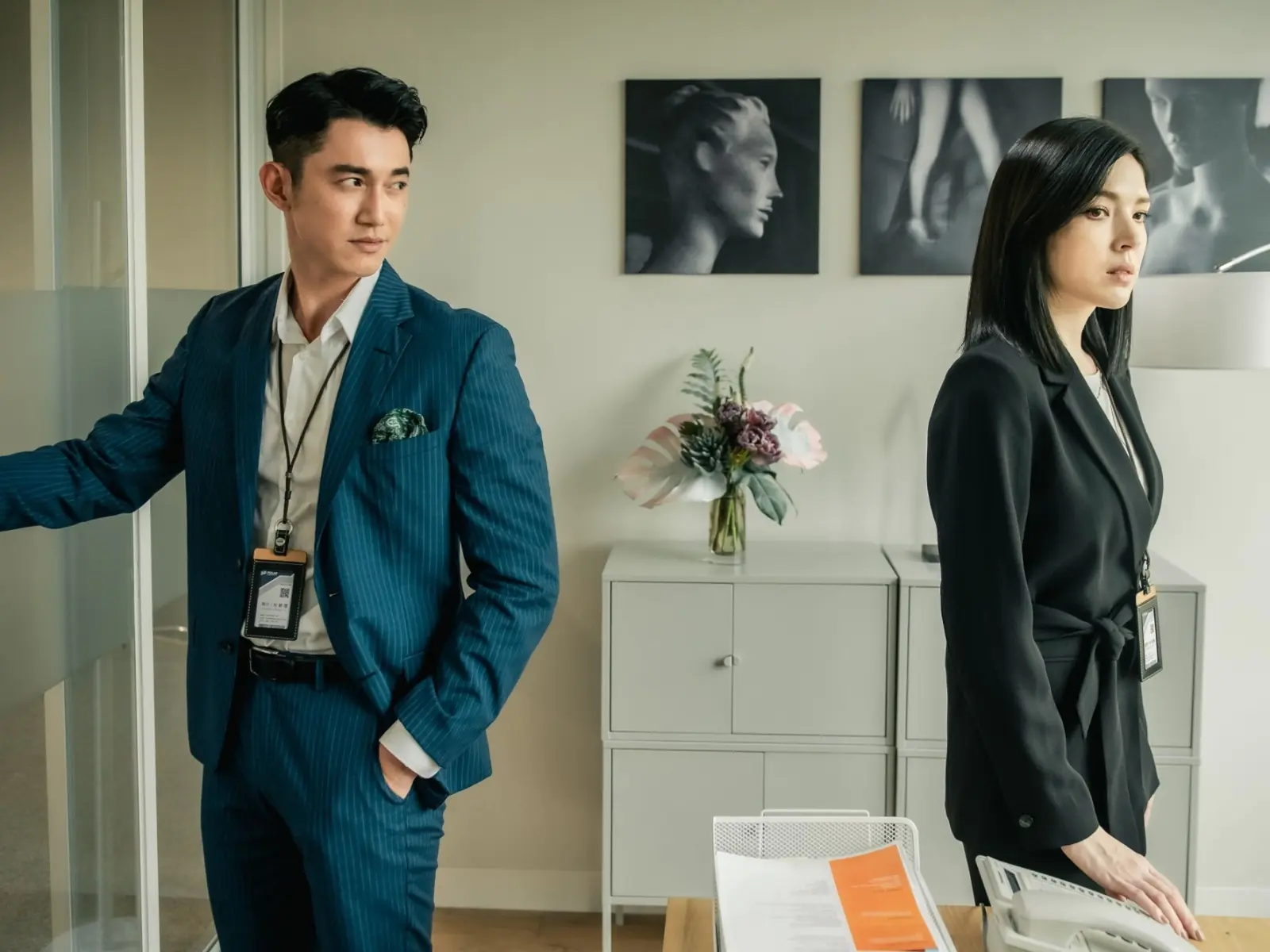 BOSS職場正裝穿搭《她和她的她》吳慷仁、許瑋甯時髦典範