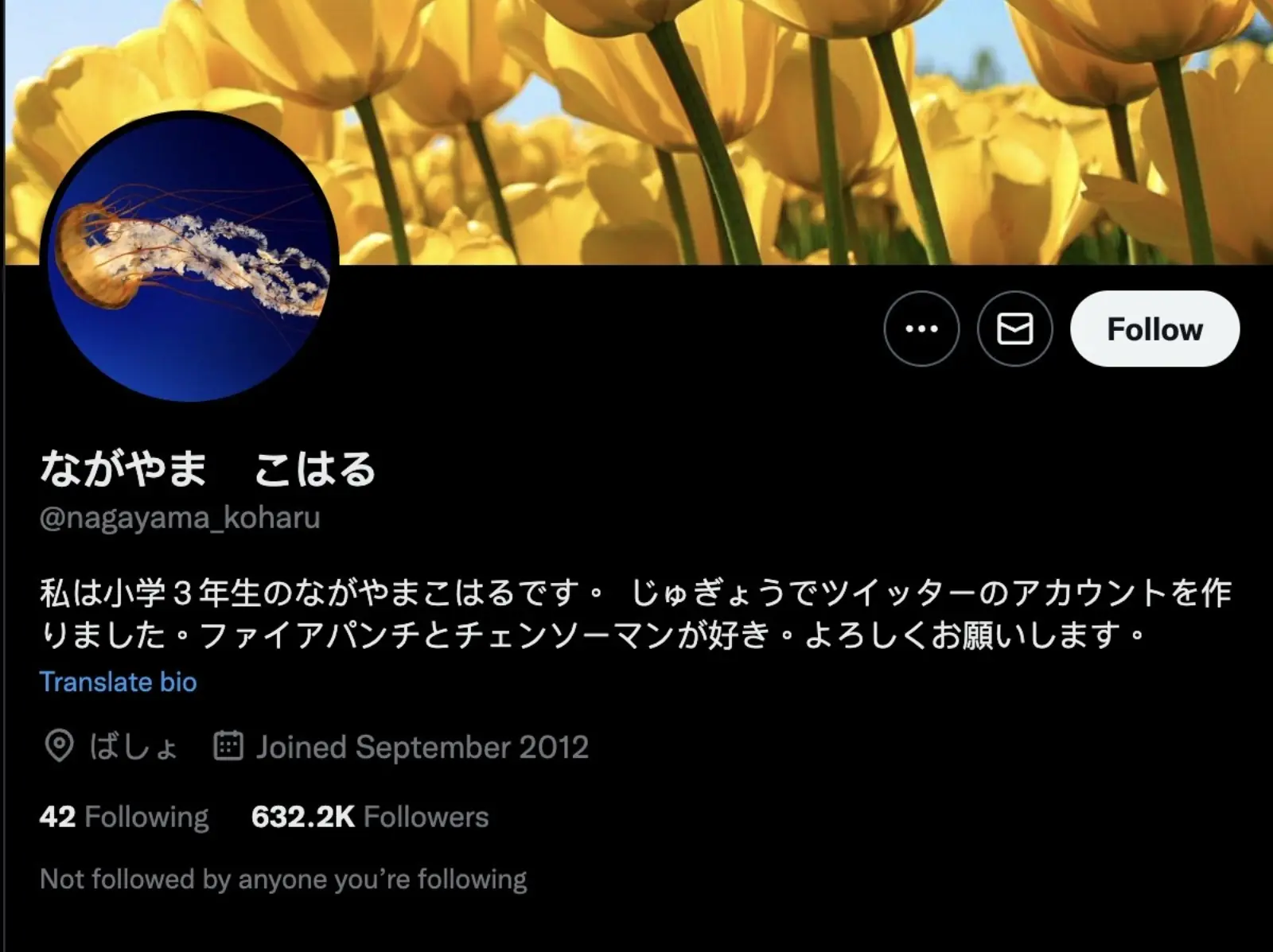 《鏈鋸人》藤本樹推特本帳成功復活，但首發貼文卻是「今天吃了柿子和蘋果」！