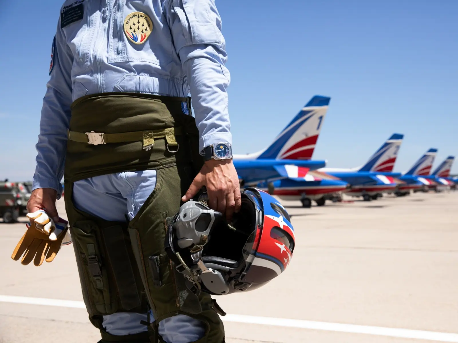 Bell & Ross推出限量新品BR 03 Type A Patrouille de France計時腕錶