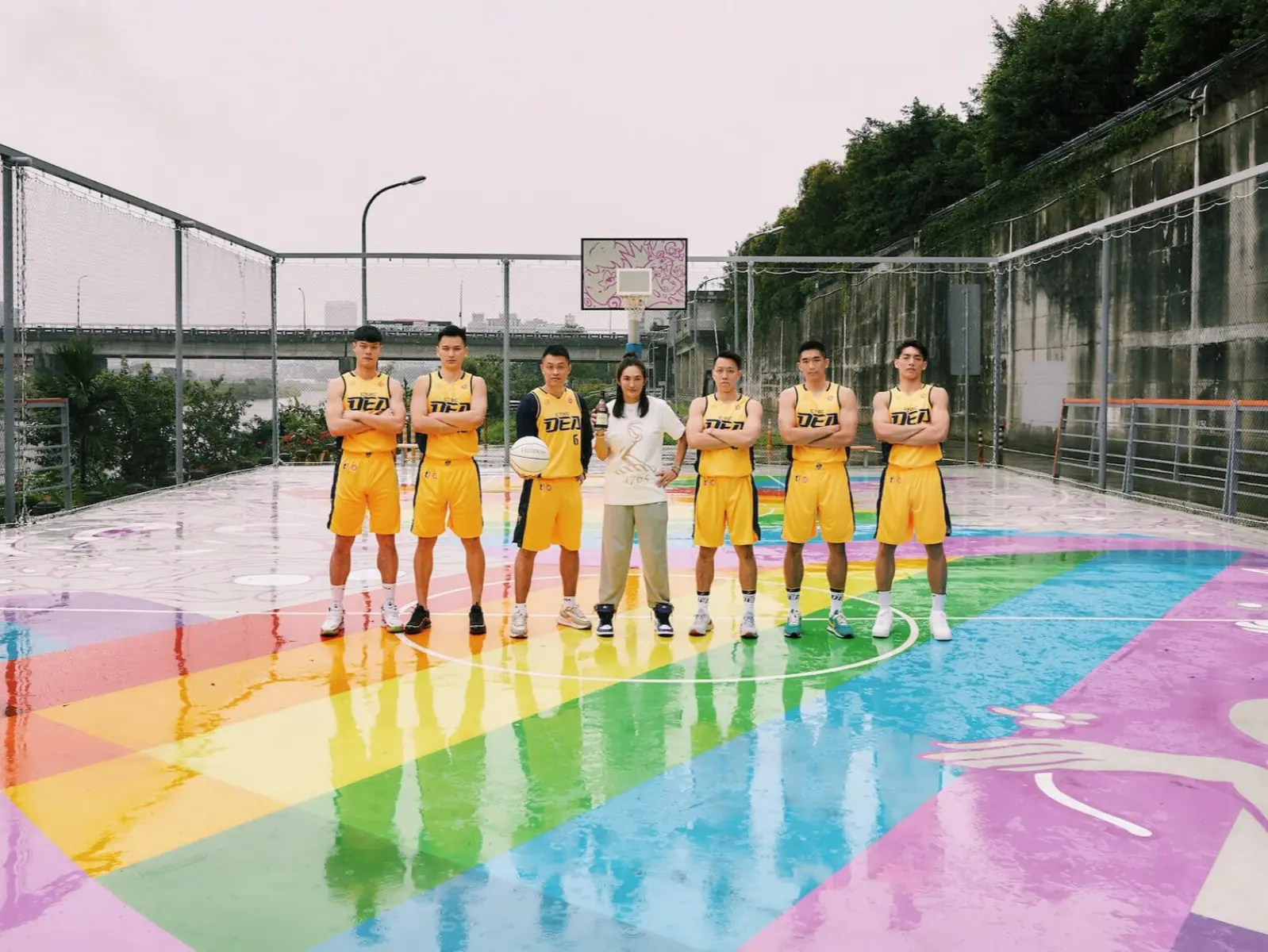 「HENNESSY IN THE PAINT」球場改造彩繪計畫台灣正式啟動