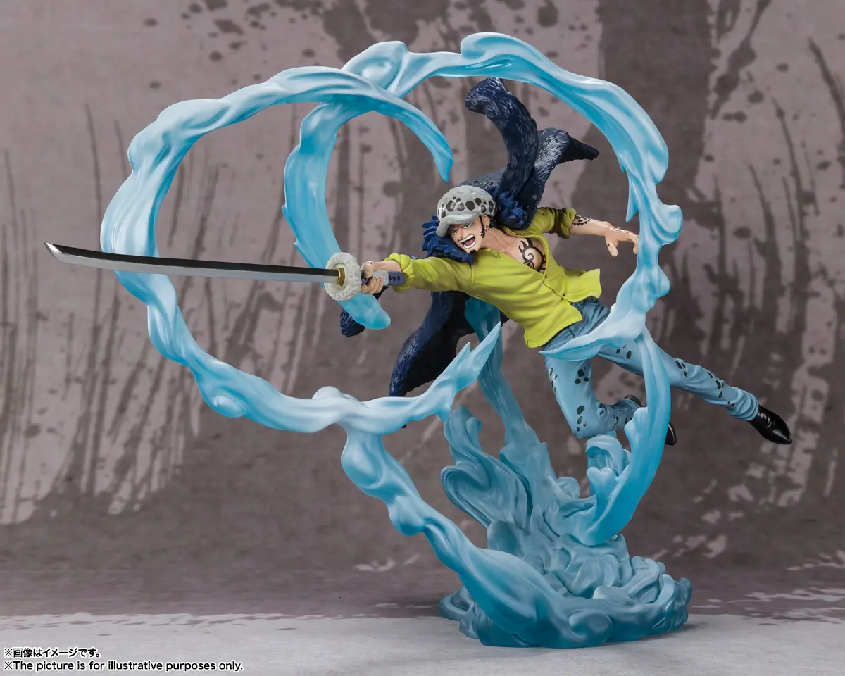 《航海王和之國篇》Figuarts ZERO超激戰系列「托拉法爾加·羅」模型動感上市，重現決戰時的奮力一擊！