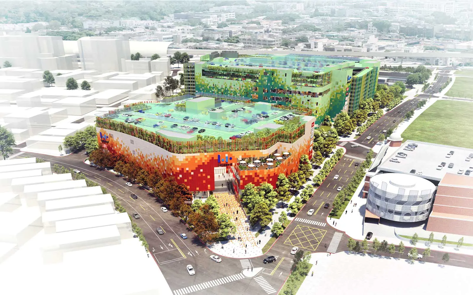 全台首家三井大型購物中心「Mitsui Shopping Park LaLaport 台中」開幕預備，南館 1 月 17 日試營運！