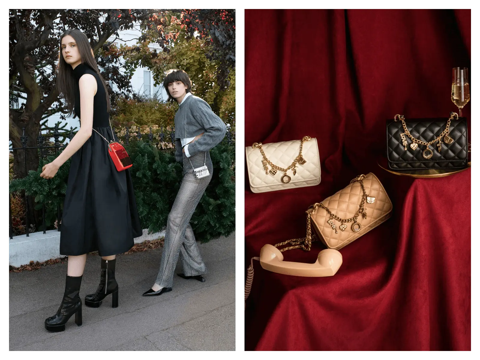 CHARLES & KEITH 節慶系列，閃亮點綴派對裝束，獨特設計感及寵粉細節，成就你的閃耀自信
