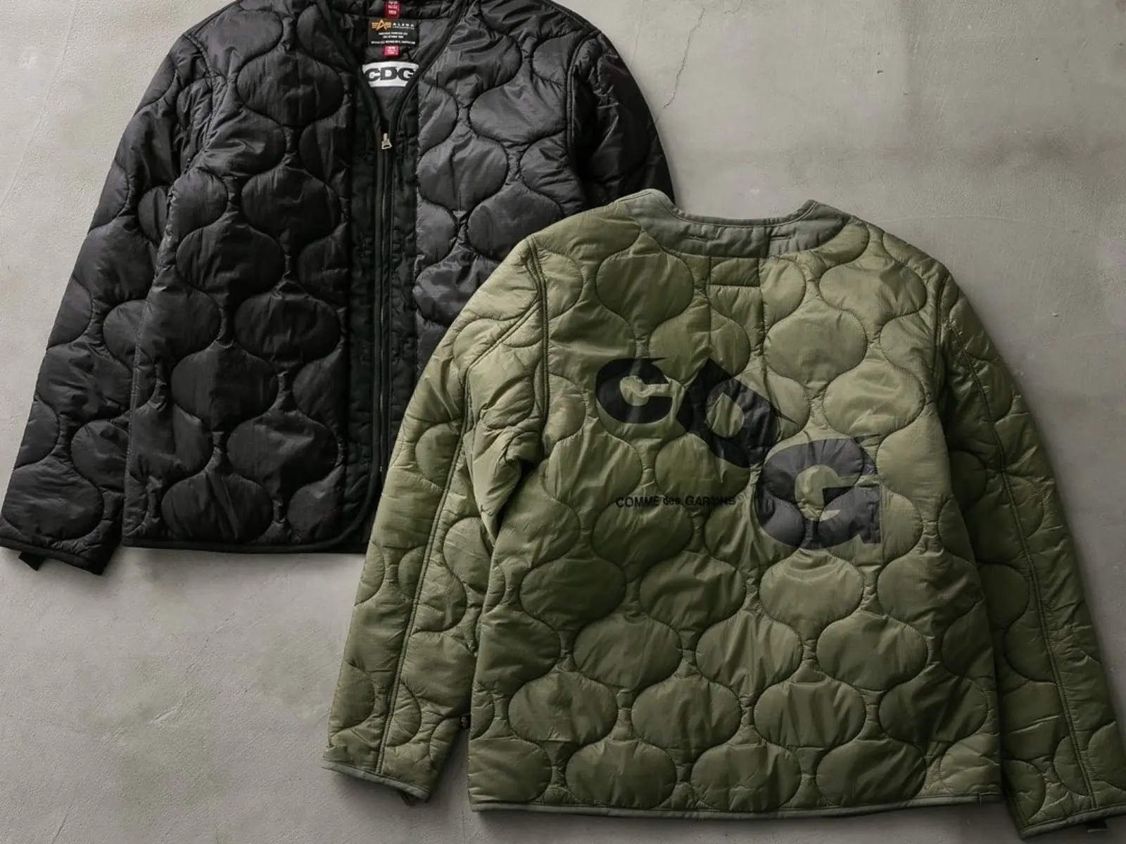 CDG x Alpha Industries 最新聯名外套正式發表，軍工裝粉絲們怎麼可以不入手？