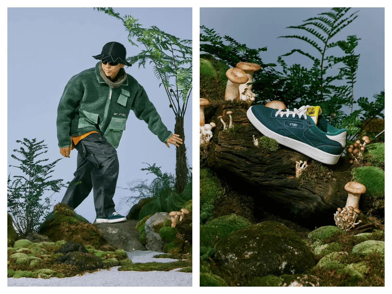 Reebok 再次攜手FTMD發佈最新聯名系列「The Golden Mountaineering」，一同打造黃金比例美學！