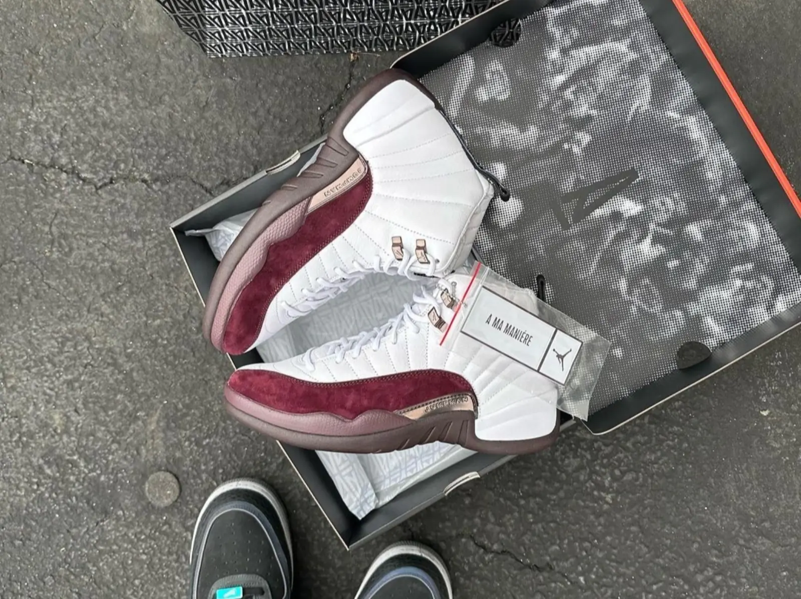 A Ma Maniére x Air Jordan 12 聯名球鞋真身曝光，高清細節鞋照搶先一覽！