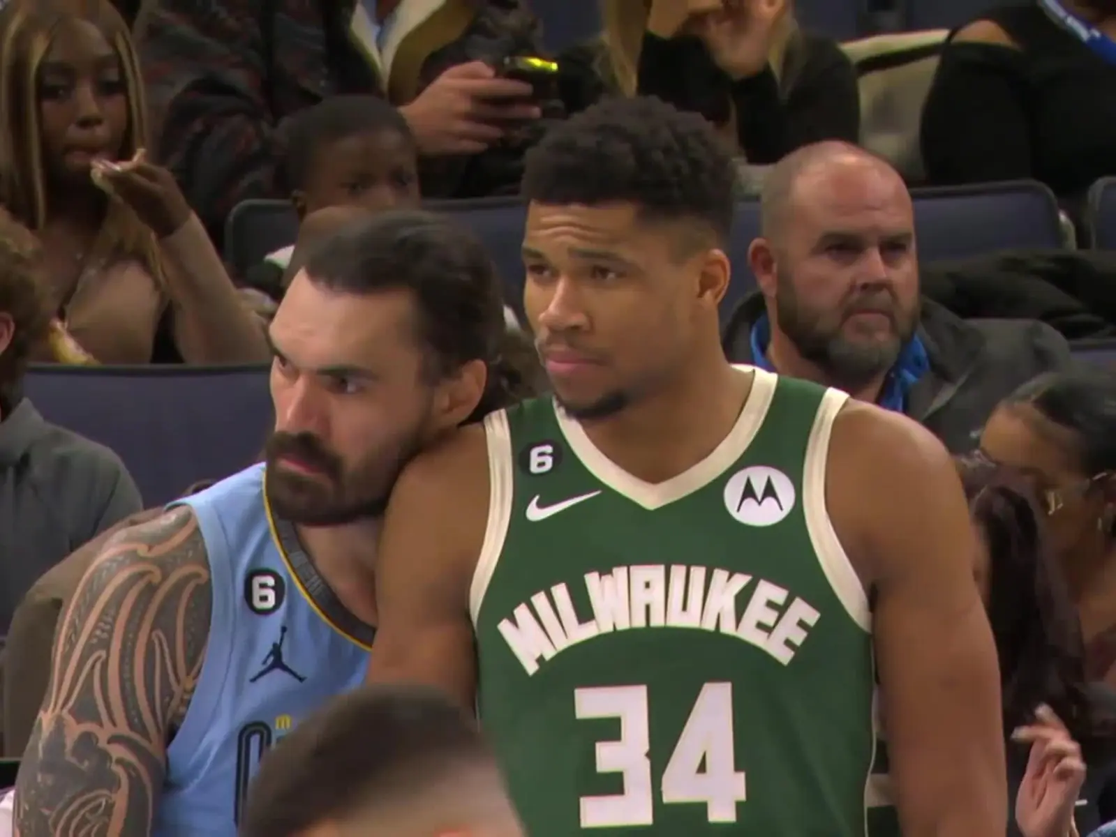 NBA／水行俠 Adams 對字母哥使出「黏人防守」，灰熊 41 分血洗公鹿斬獲 7 連勝！