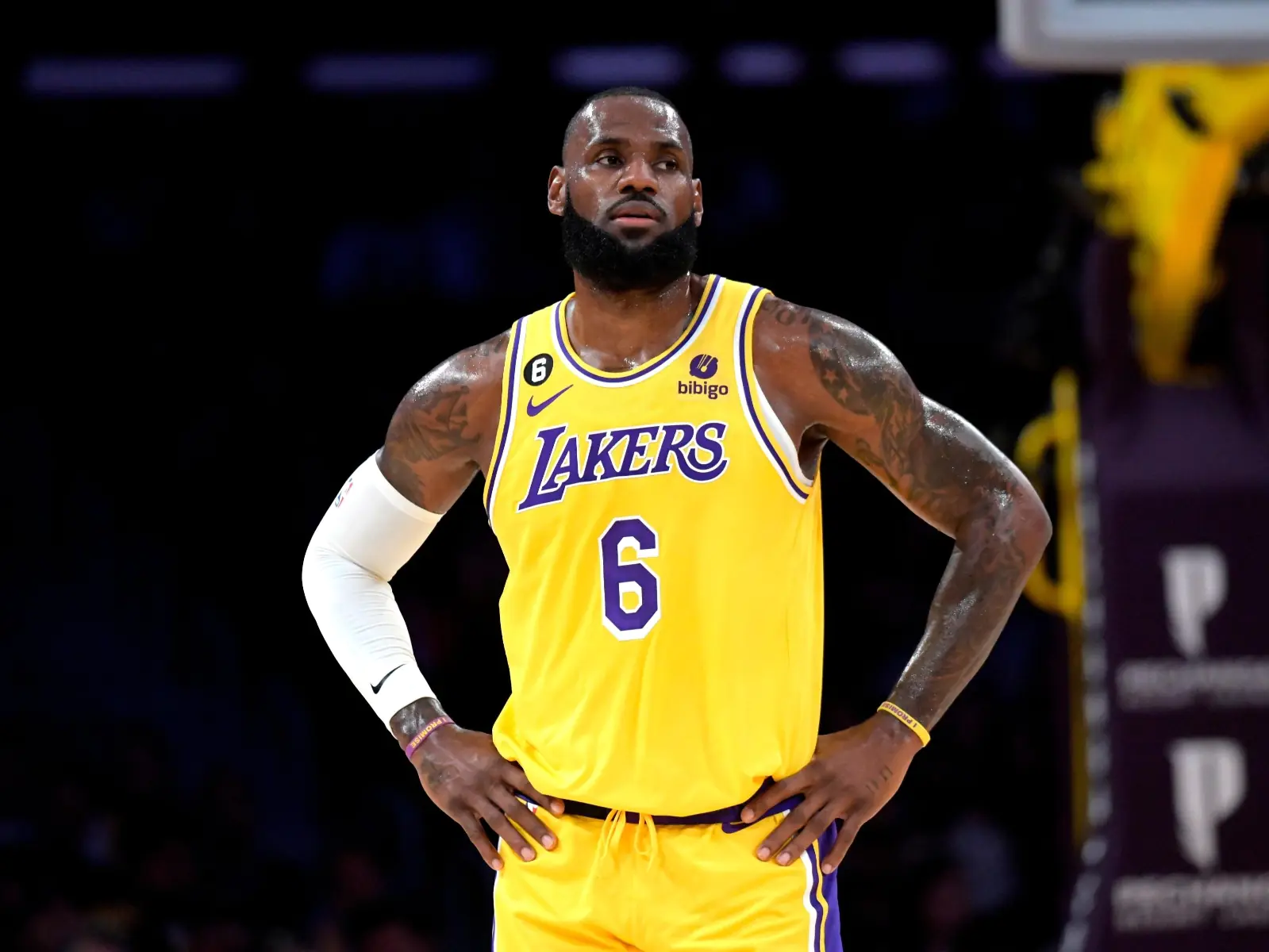 NBA／LeBron James 反手倒扣嗨翻全場，湖人勝黃蜂打出一波 2 連勝！