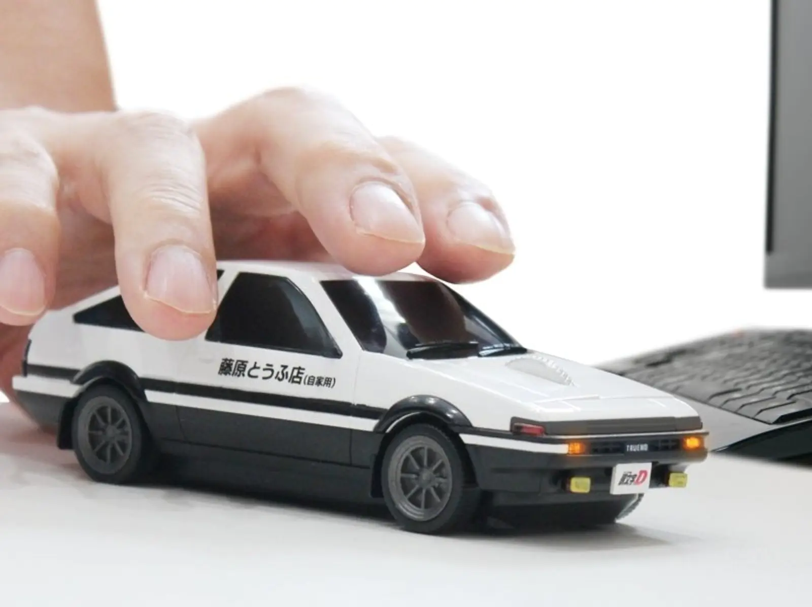 《頭文字 D》「AE86 無線滑鼠」！讓你手速跟藤原拓海一樣快！