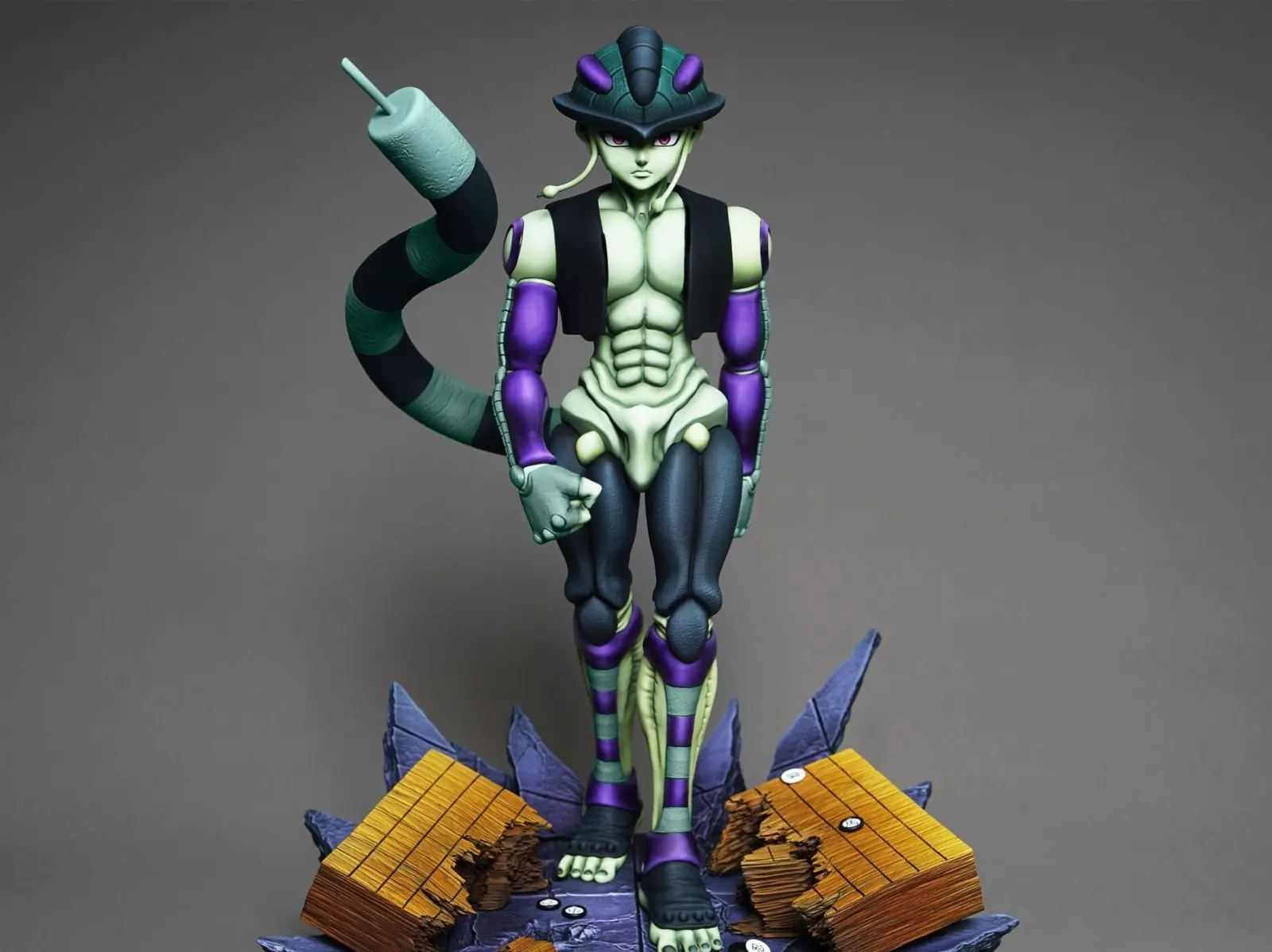 《HUNTER×HUNTER 獵人》「蟻王 梅路艾姆」1/4 比例雕像釋出，超強大氣場直接跪了！