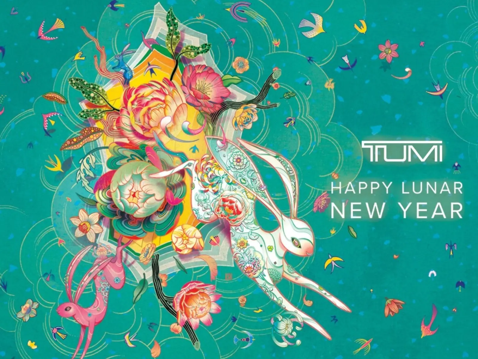 TUMI攜手藝術家Victo Ngai倪傳婧，歡欣迎接水兔新年