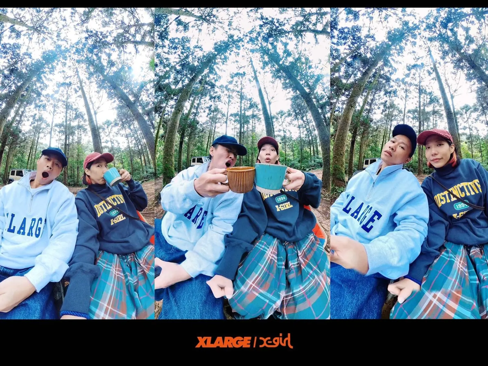 露營潮流不分開！山地人、佐依攜手呈現 2023 戶外潮流穿搭 XLARGE / X-girl 一間店就讓你成為潮男型女！