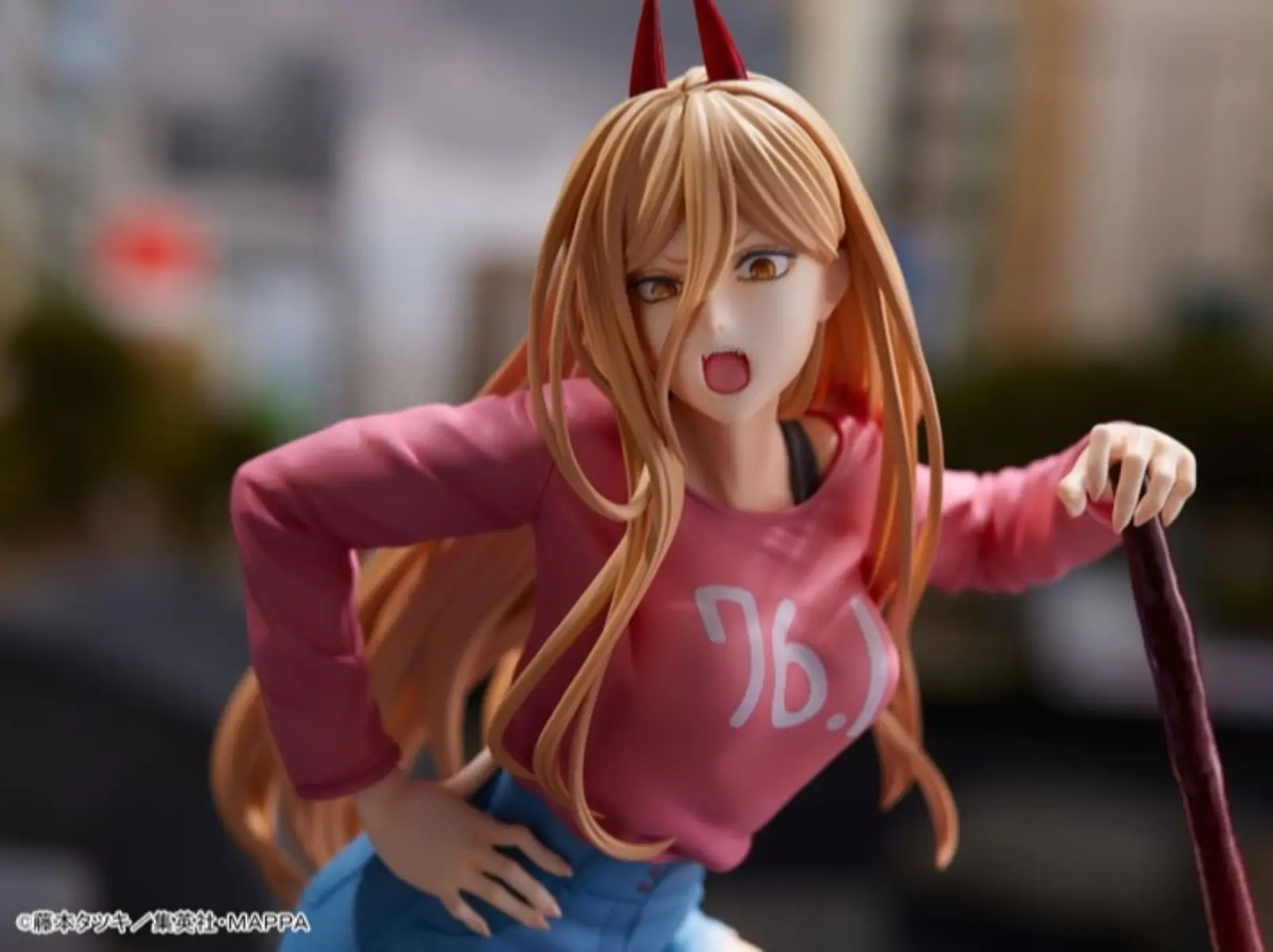 《鏈鋸人》「帕瓦」模型狂妄登場，重現胸墊惡魔囂張姿態！  