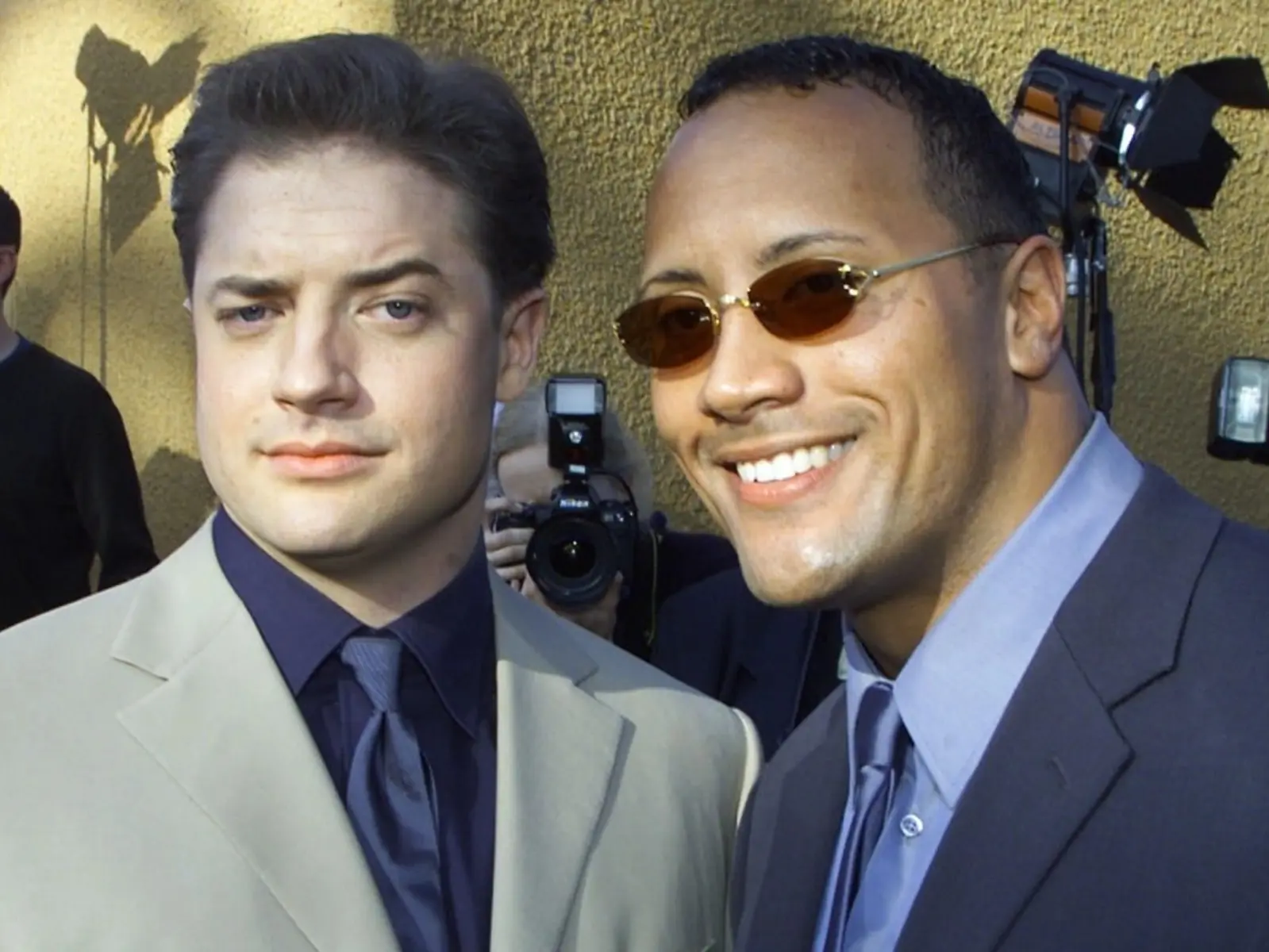 巨石強森 Dwayne Johnson 非常感激布蘭登費雪的提拔：「他在不需要的時候歡迎我！」