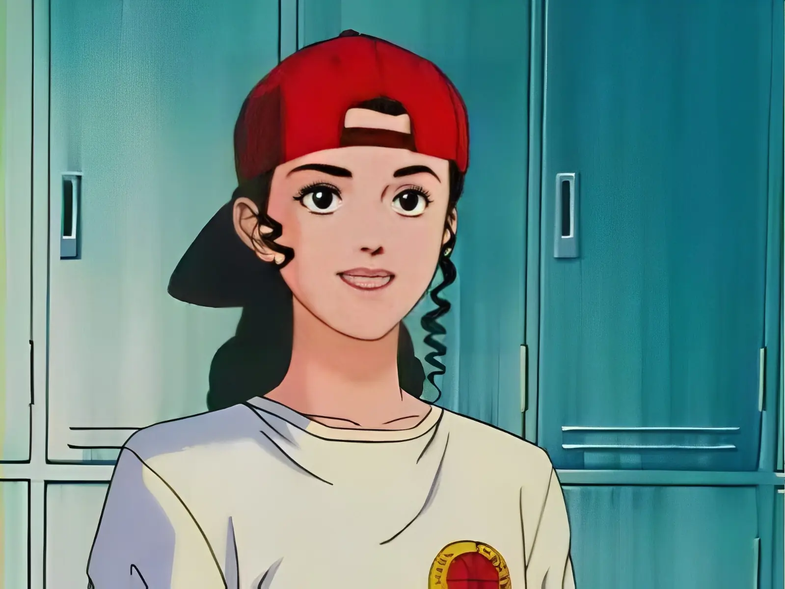 【野生抓正妹】Fresa 黑莓與 Max 殺氣化身《灌籃高手》彩子，招牌紅帽配捲髮網讚：「根本複製貼上！」