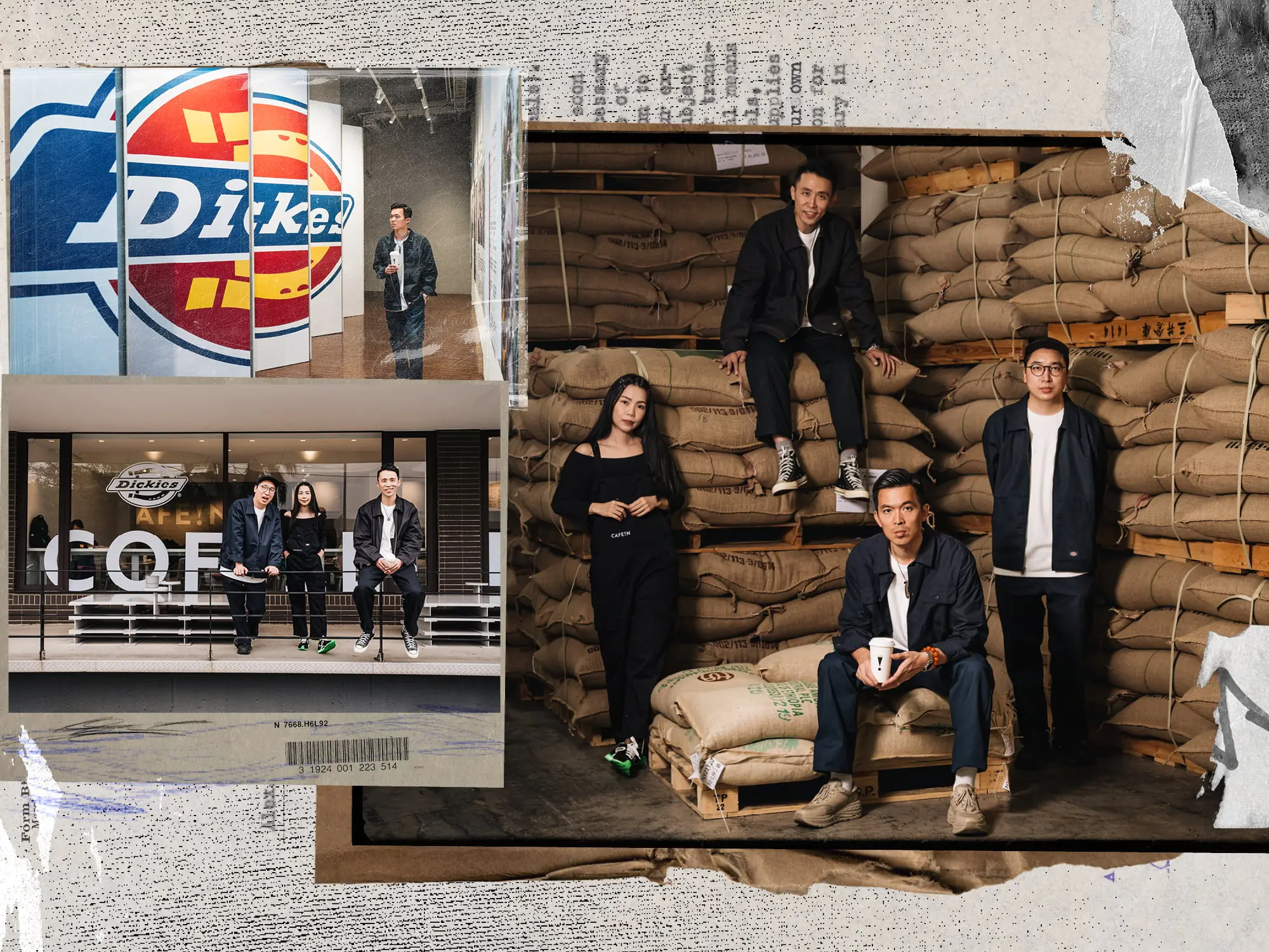 史上最 !N 跨界聯名！時髦咖啡品牌 CAFE!N 攜手潮流工裝 Dickies，打造超夯觀光工廠，帶你一窺 MADE !N Dickies 的職⼈精神！