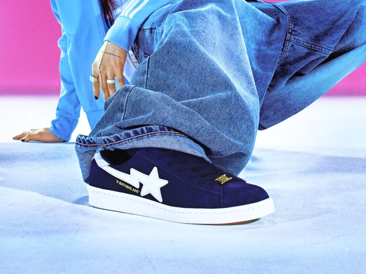 BAPE x adidas Originals CAMPUS 80S 聯名球鞋開賣，Y2K 愛好者必上腳！