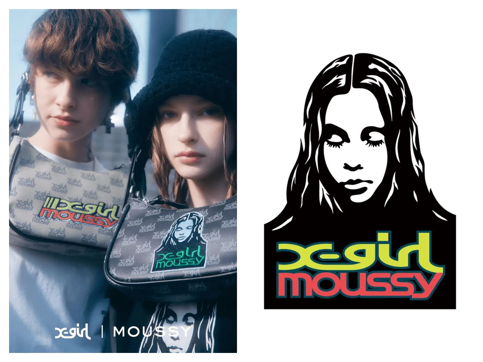 女性時裝的代表聯乘到來！X-girl×MOUSSY 4/1限量發售