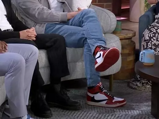 Ben Affleck 上腳 Travis Scott x Air Jordan 1 