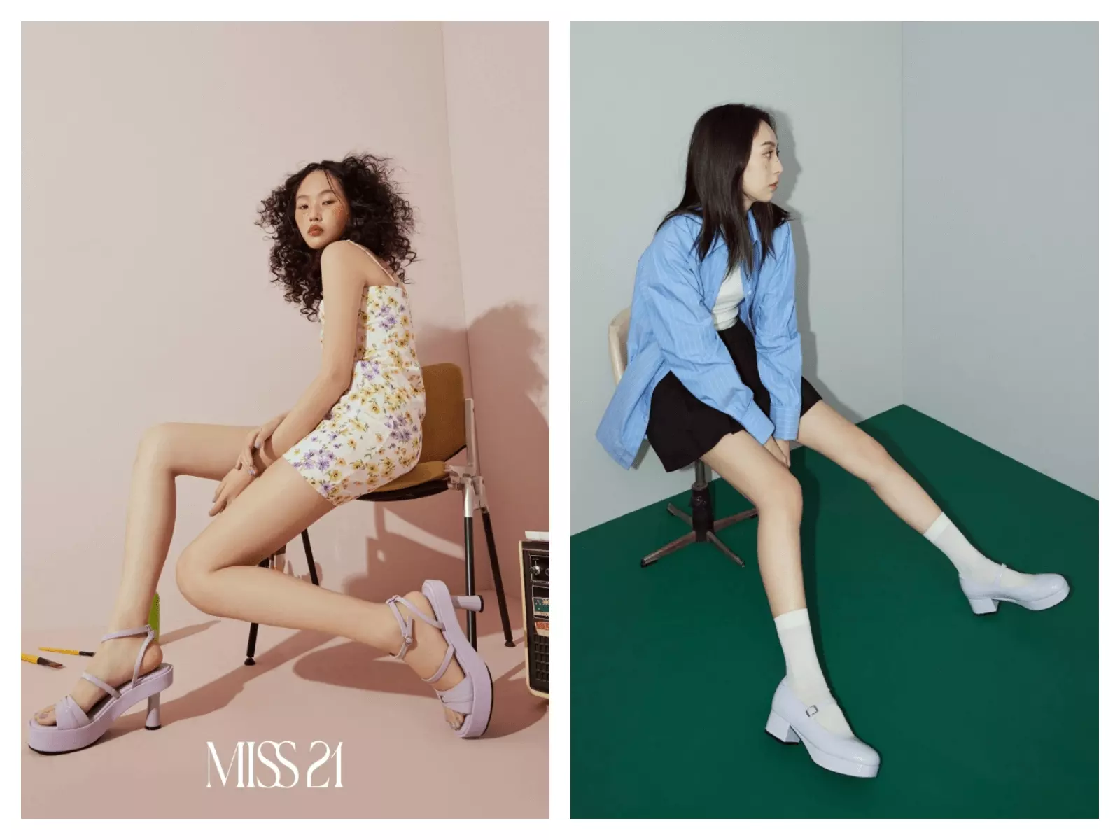 紫色控必看！MISS 21 多巴胺少女 : #有點薰的「薰衣草紫」，穿上清新又張揚的少女心霸主，一起找尋心中的快樂泉源吧！