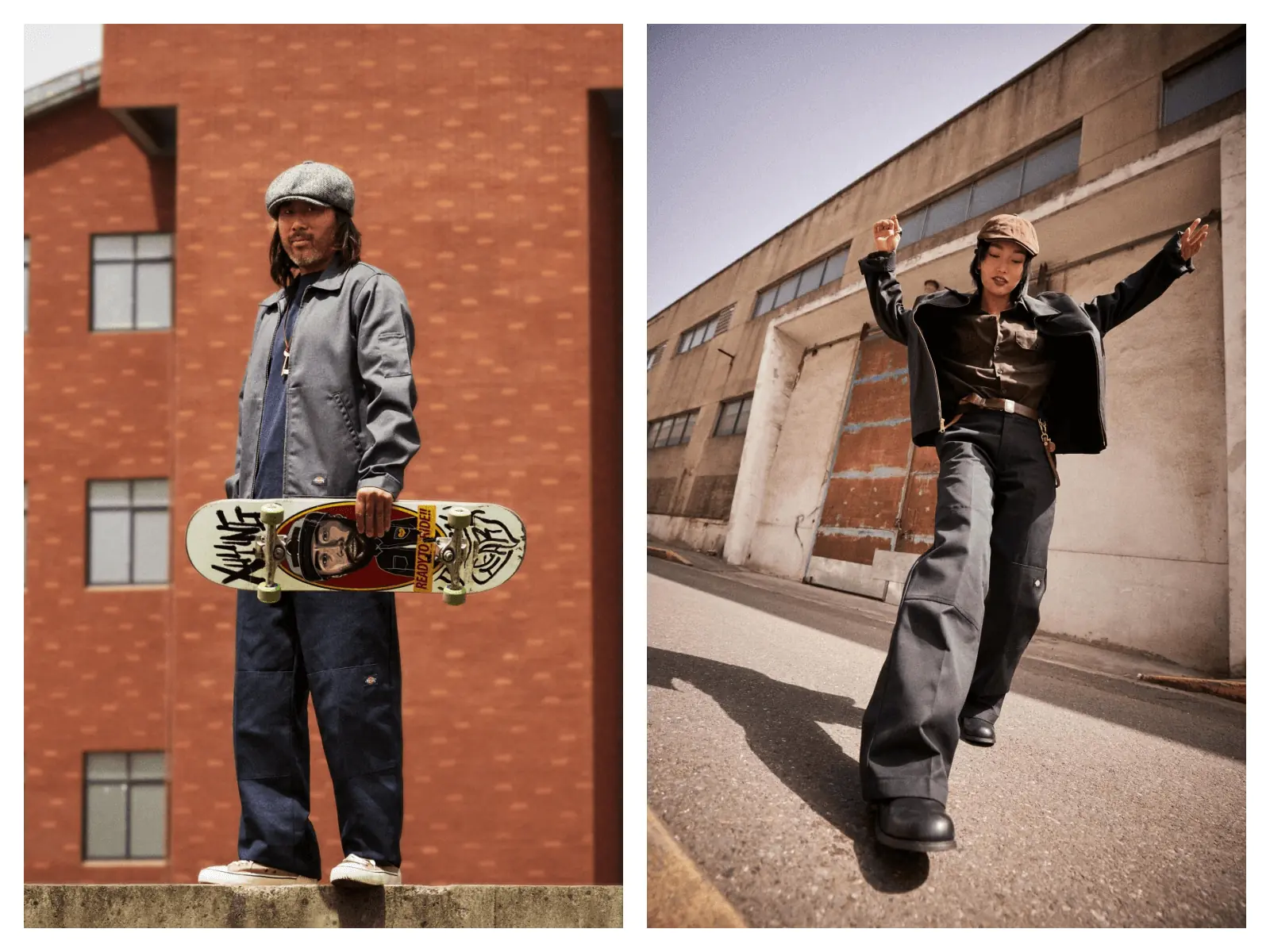 Dickies攜手第一位登上美國權威滑板雜誌《Thrasher Magazine》的華人選手許瑩，以「硬派工裝褲874」詮釋出堅韌、耐磨的職人精神