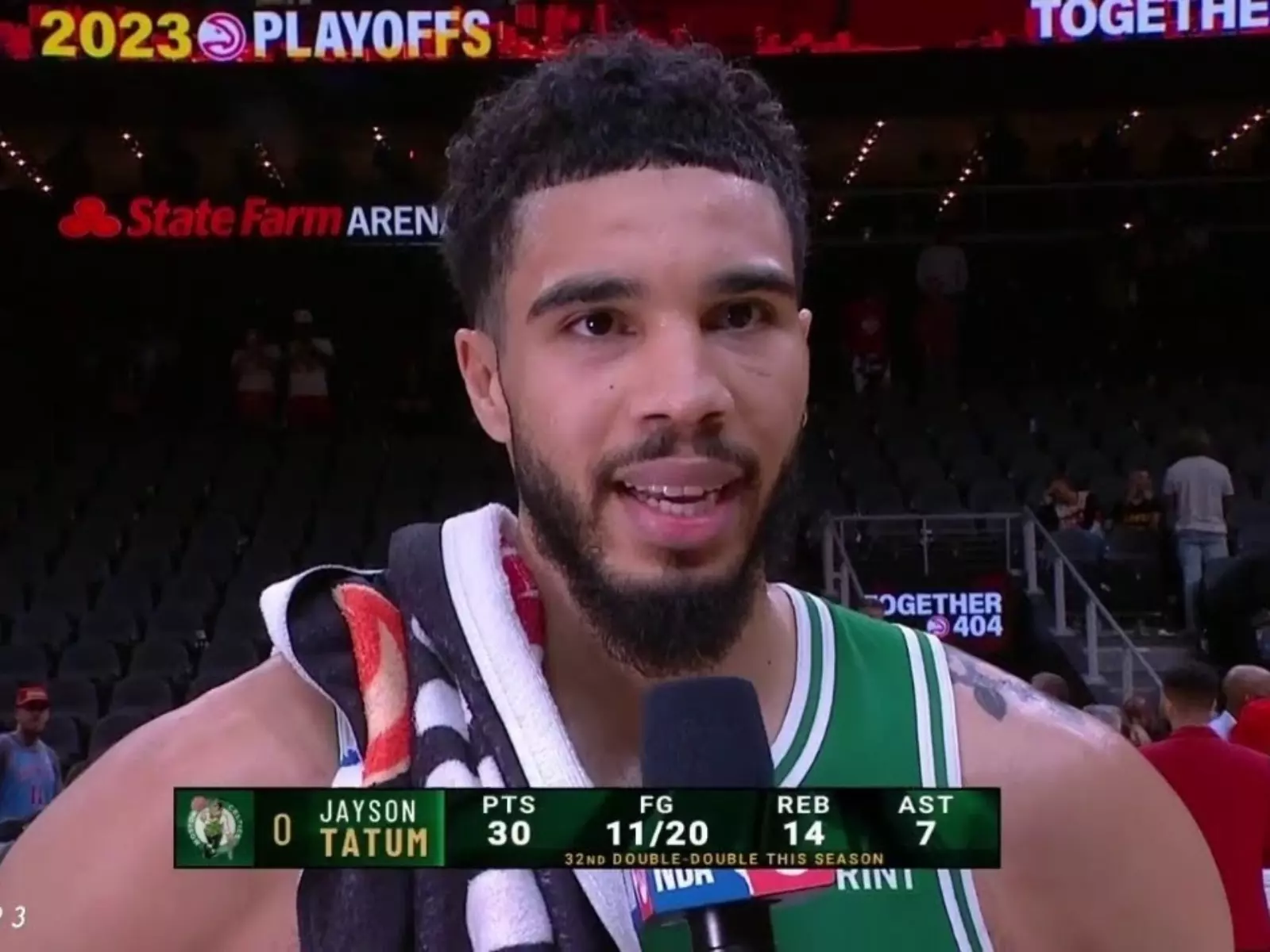 NBA 季後賽／Jayson Tatum 向 Janet Jackson 演唱會延期道歉：「抱歉我們第五戰就該解決老鷹隊！」